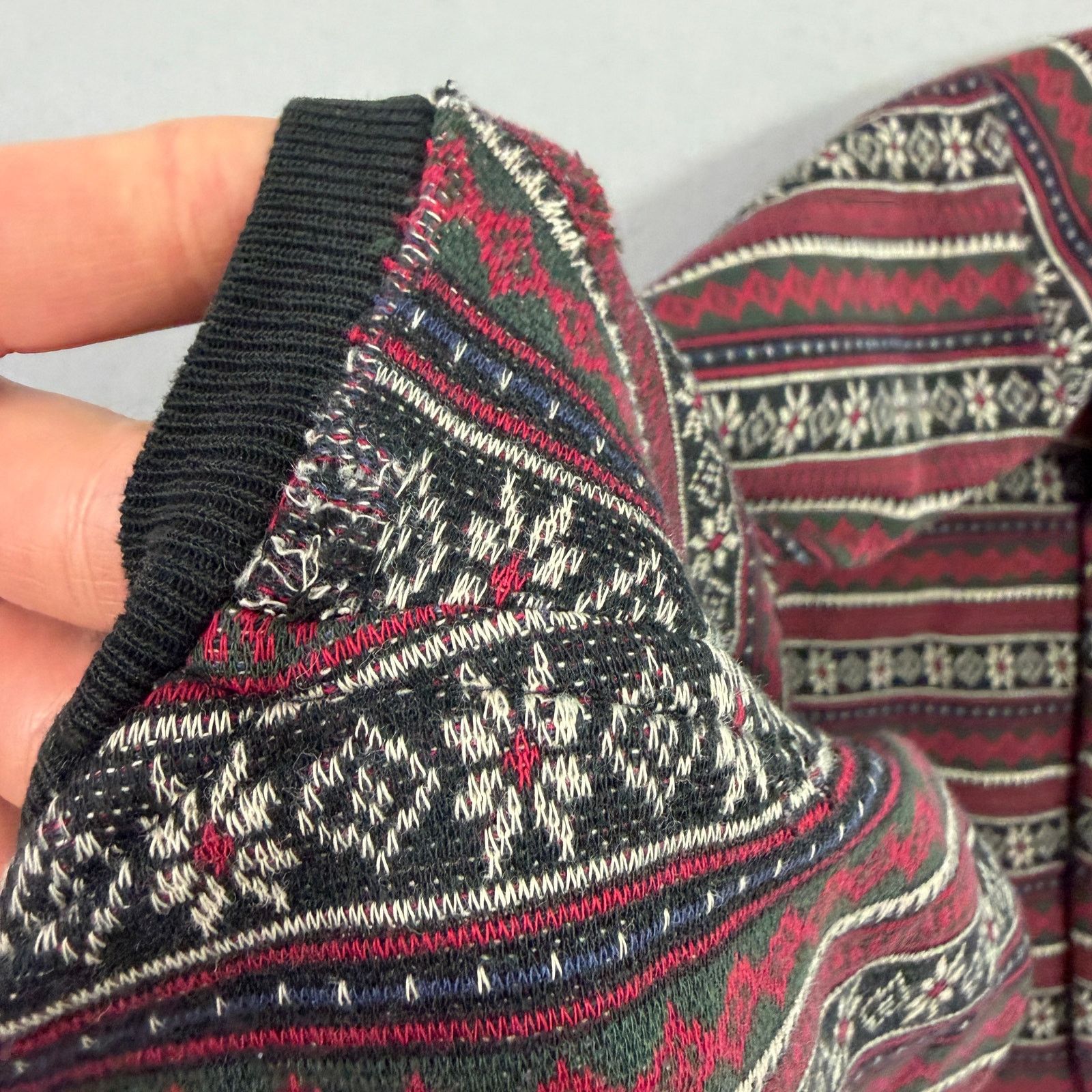 Polo Ralph Lauren Vintage Polo Ralph Lauren Fair Isle Long Sleeve Shirt Large Size US L / EU 52-54 / 3 - 7 Thumbnail