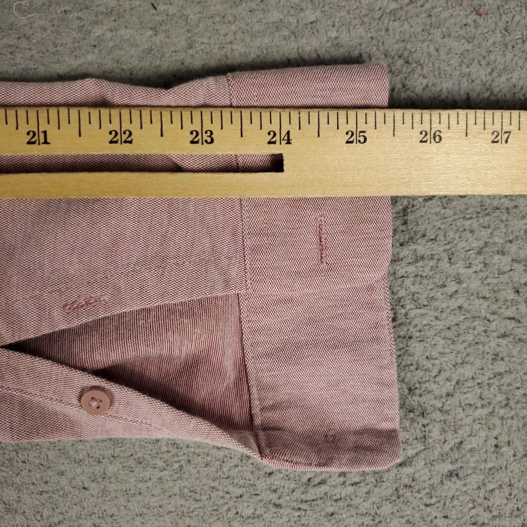 Lululemon Lululemon Shirt Mens Size Medium Red Stretch Casual Button Up Long Sleeve Size US M / EU 48-50 / 2 - 7 Thumbnail