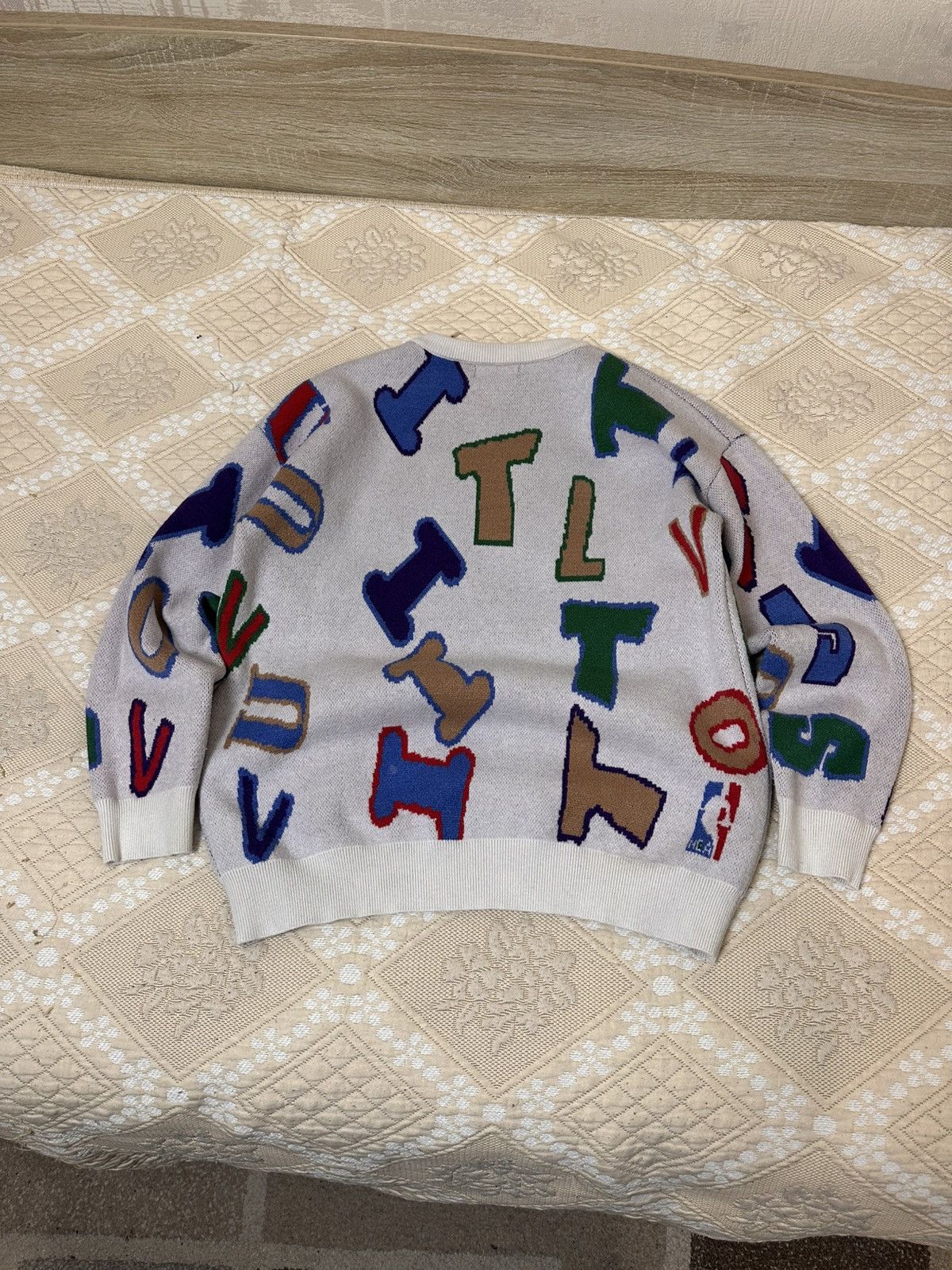 Vintage 🔥 Vintage Louis Vuitton Styled Sweater Pullover Knit Logo Size US S / EU 44-46 / 1 - 6 Thumbnail