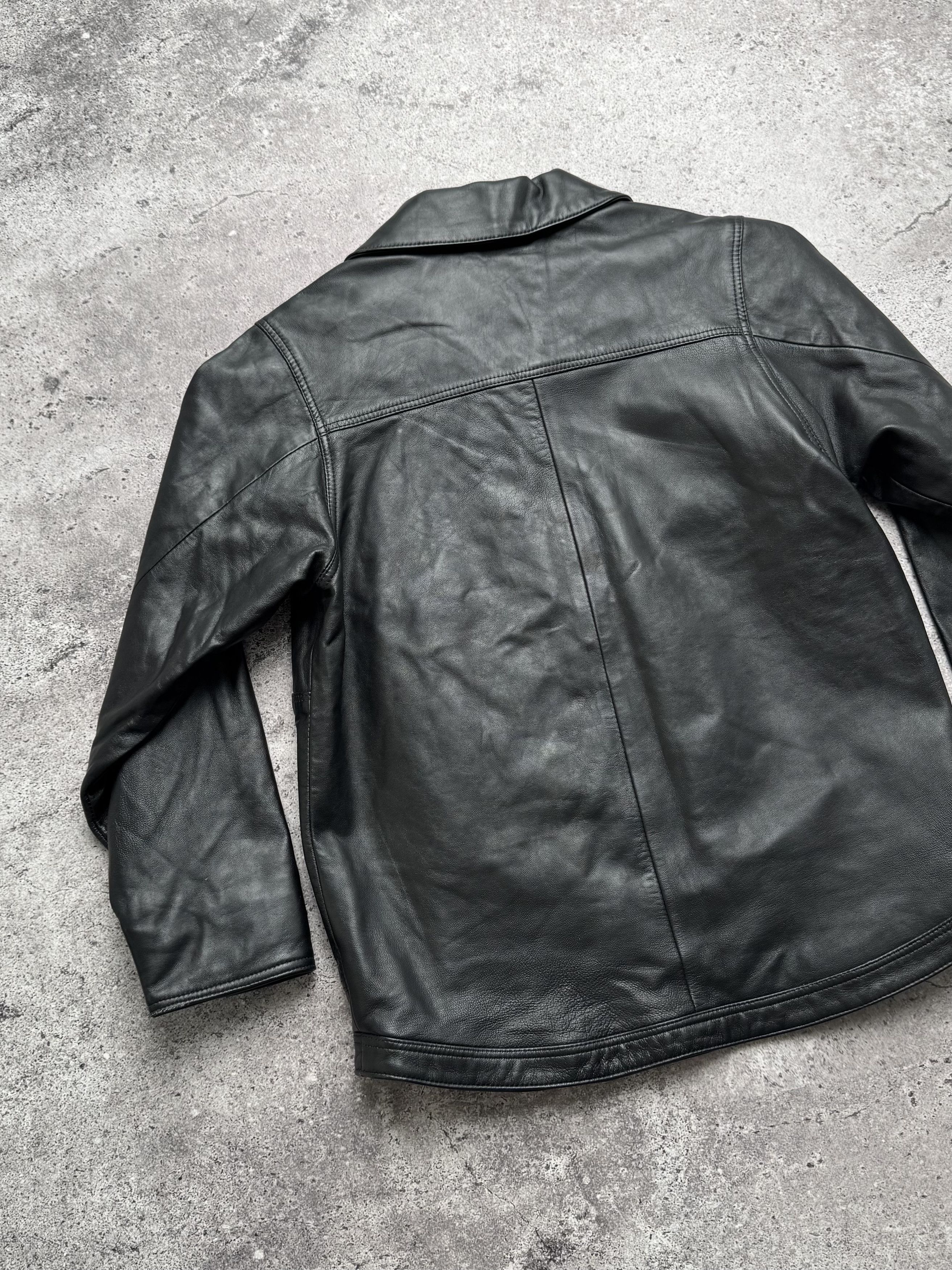 Vintage Vintage Leather Jacket C2(V481) Size XXS / US 00 / IT 34 - 10 Thumbnail