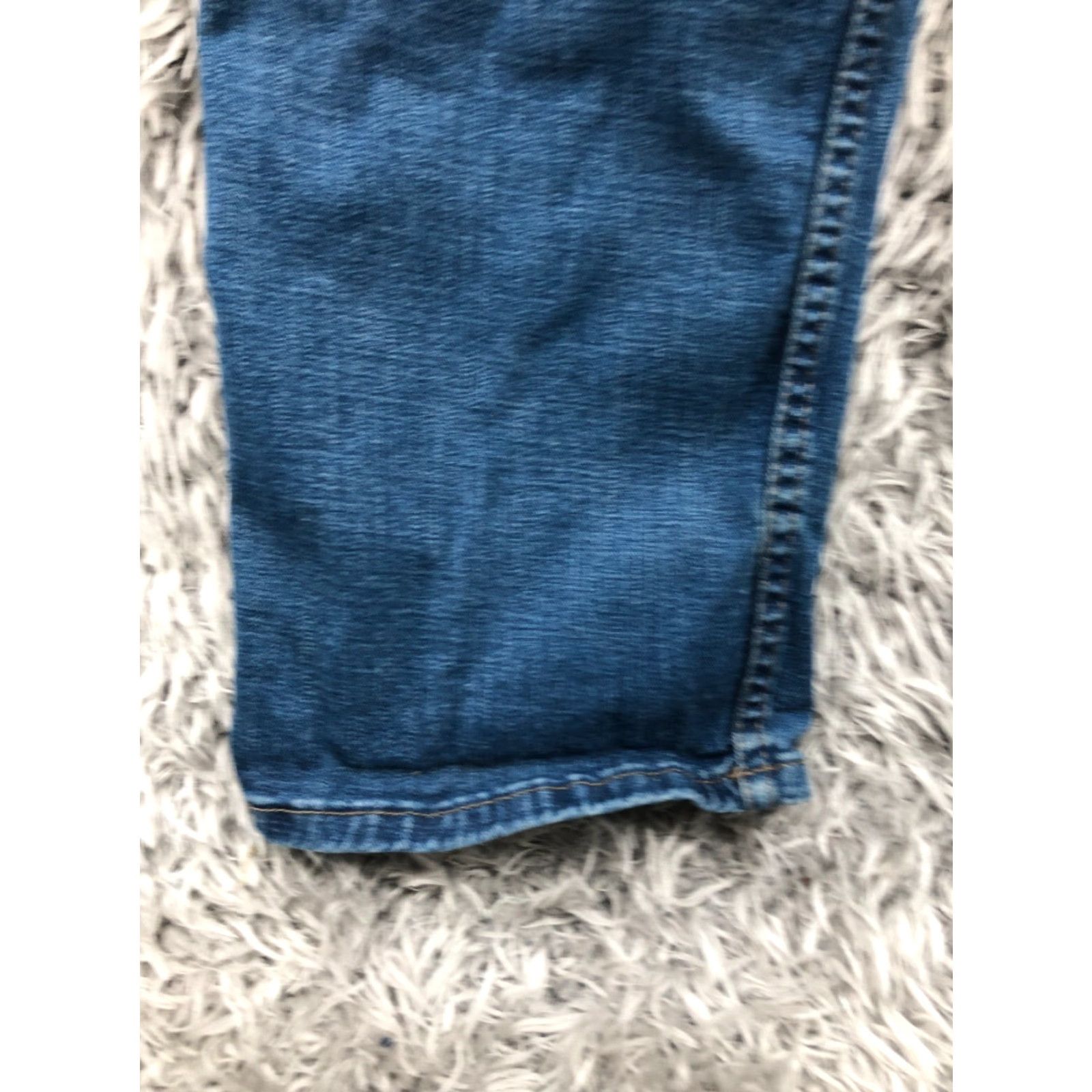 Wrangler Wrangler Jeans - Relaxed Straight Mid Rise Blue 32x30 Mens Regular Denim 5-Pocket Belt Loops Cotton Blend Size US 32 / EU 48 - 7 Thumbnail