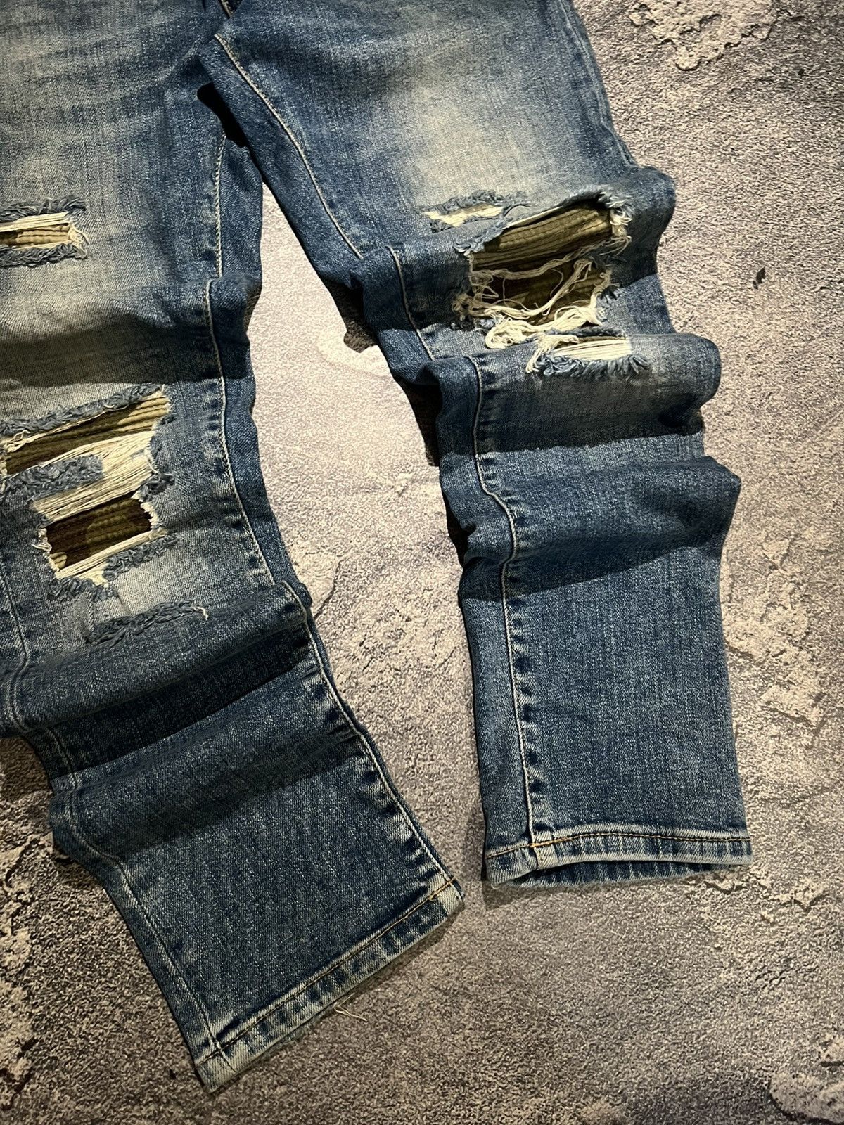 Vintage Vintage Minimal Relaxed Skinny Glamour Jeans Y2K Size US 38 / EU 54 - 2 Thumbnail
