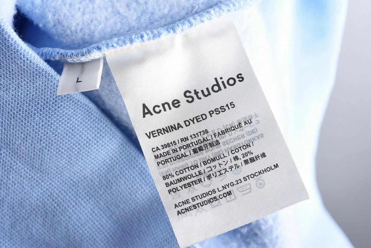 Acne Studios Women's Acne Studios Vernina Dyed Face Patch Sweatshirt Size L / US 10 / IT 46 - 5 Thumbnail