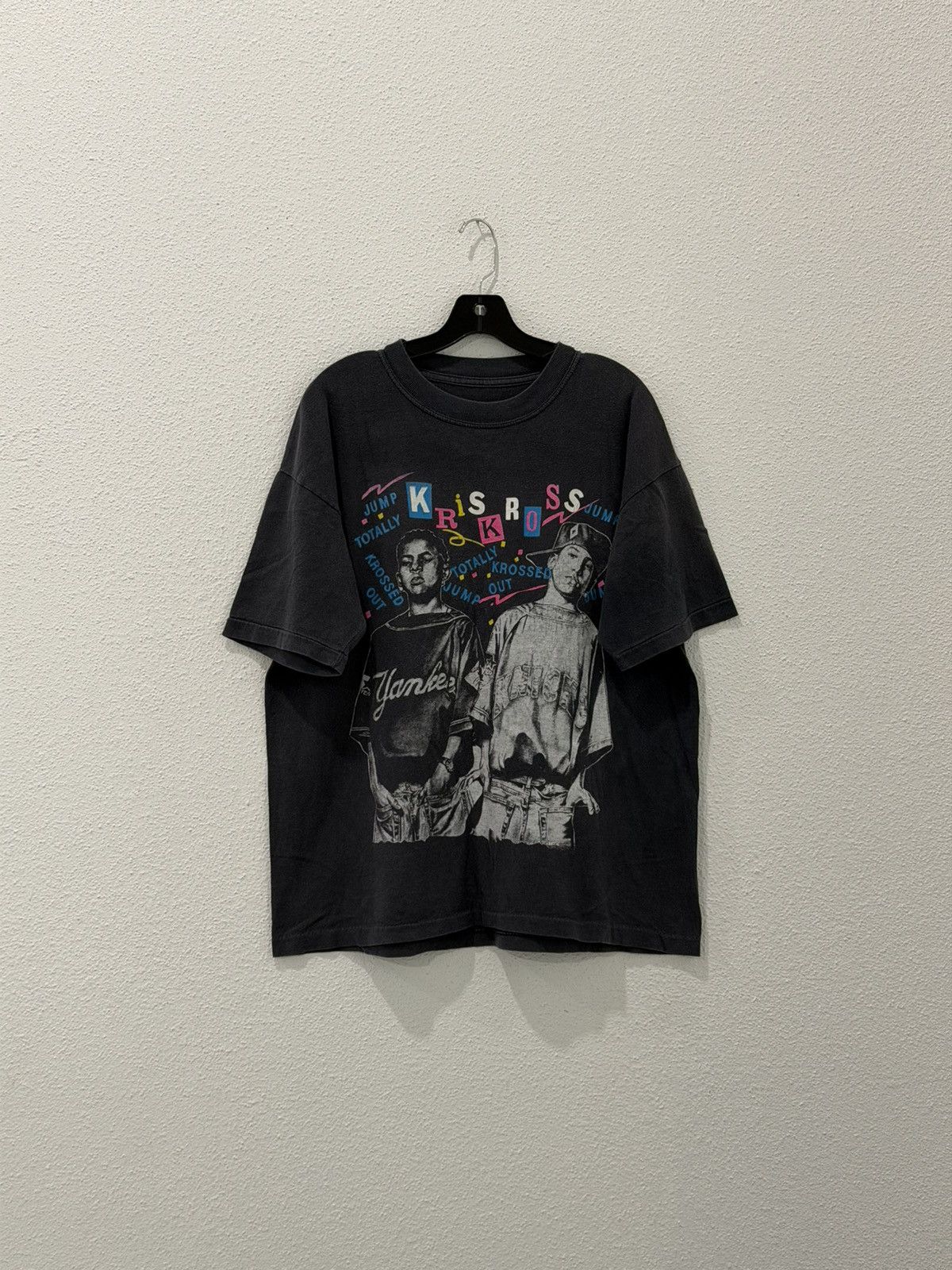 Rap Tees Vintage 90s Kris Kross Totally Krossed Out Rap Tee Rare L-XL Size US L / EU 52-54 / 3 - 1 Thumbnail