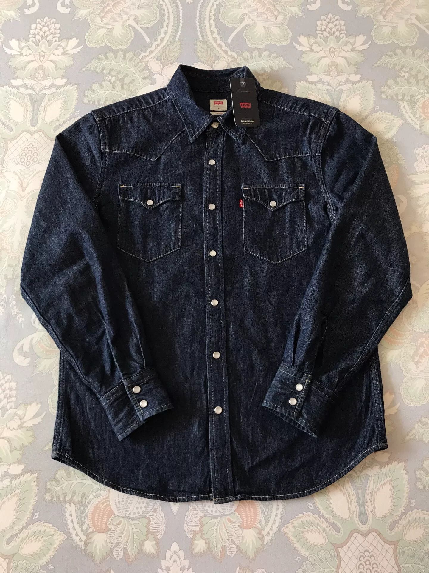 Levi's Levi's 85745-0002 Denim Shirt Size US M / EU 48-50 / 2 - 1 Thumbnail