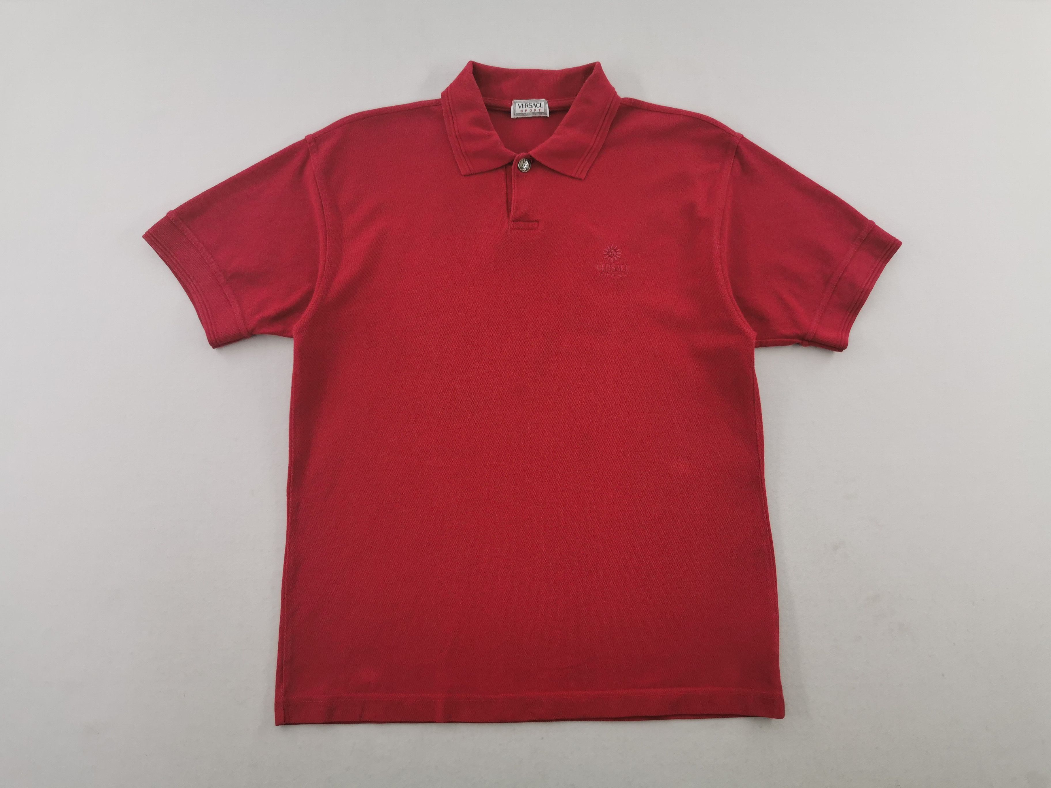 Versace Vintage 90's Versace Polo Shirt Size M Size US M / EU 48-50 / 2 - 3 Thumbnail
