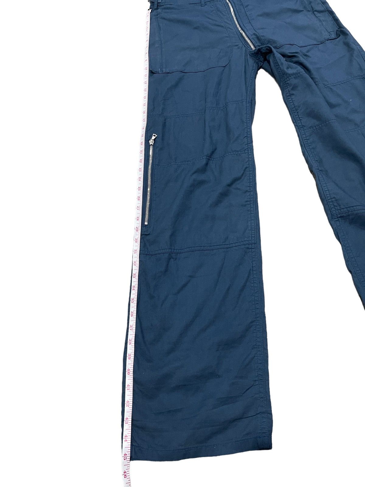 CABANE de ZUCCa × Issey Miyake × Vintage Vintage Cabane De Zucca Overall Zipper Worker Pants Size US 35 - 19 Thumbnail