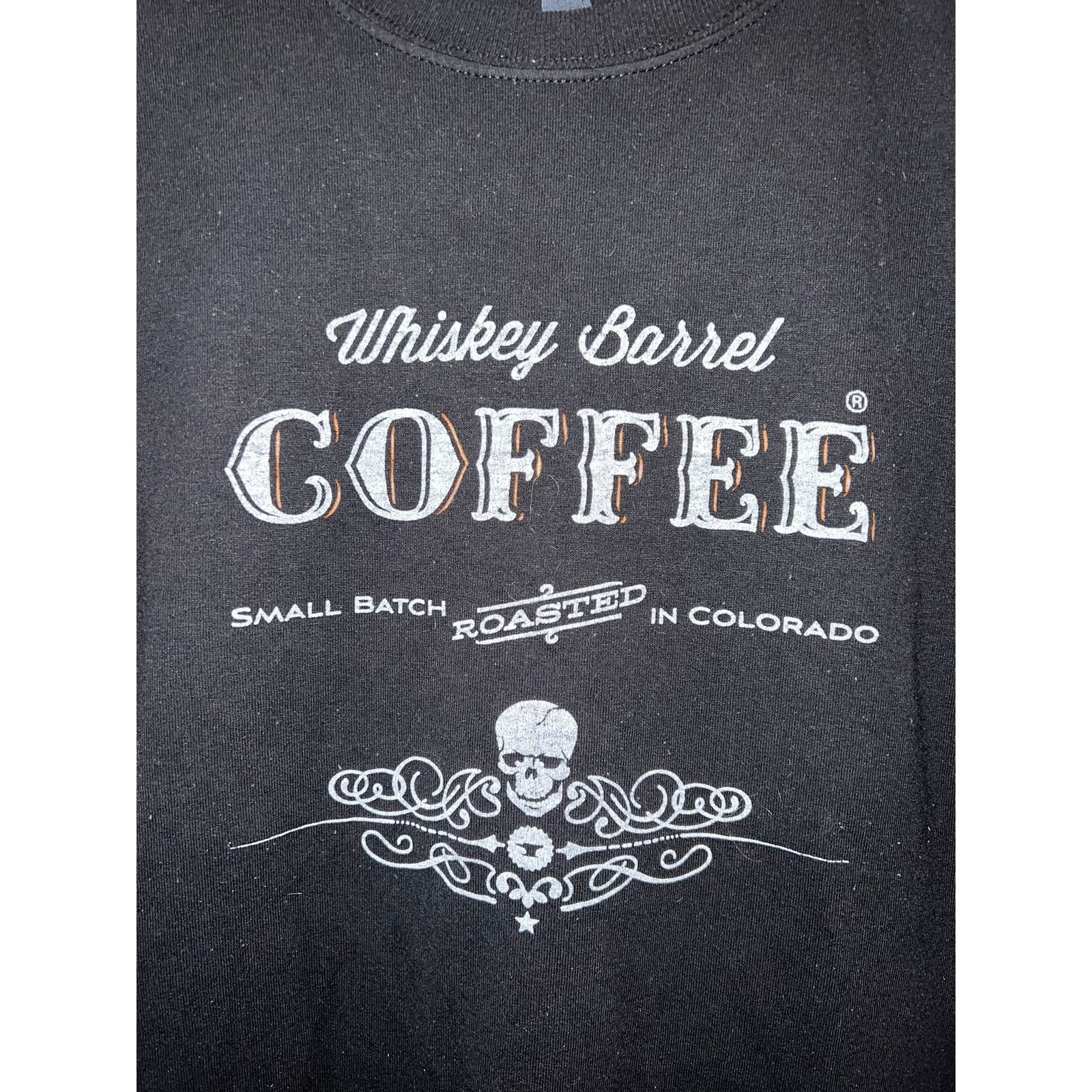 Hanes Whiskey Barrel Coffee Shirt Colorado Black Graphic Tee Small Size US S / EU 44-46 / 1 - 2 Thumbnail