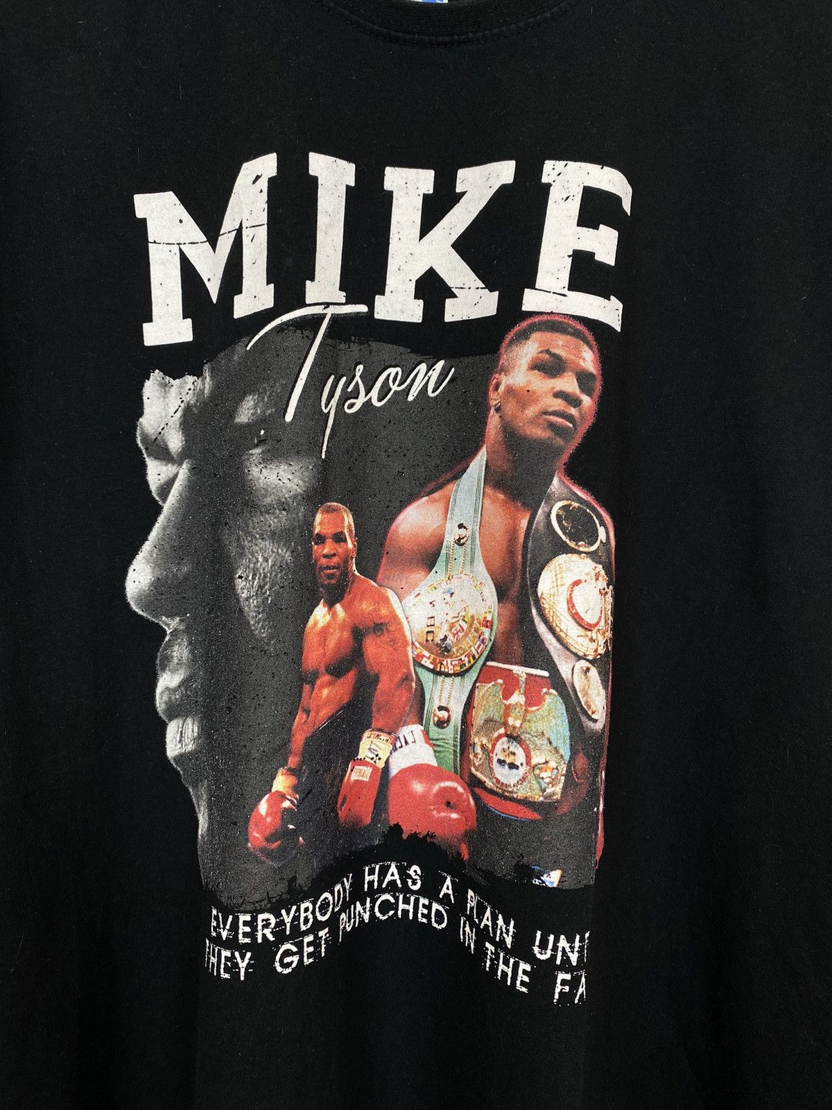 Other Mike Tyson Fan Promo Boxing T-shirt Size L Black Top Logo Size US L / EU 52-54 / 3 - 3 Thumbnail