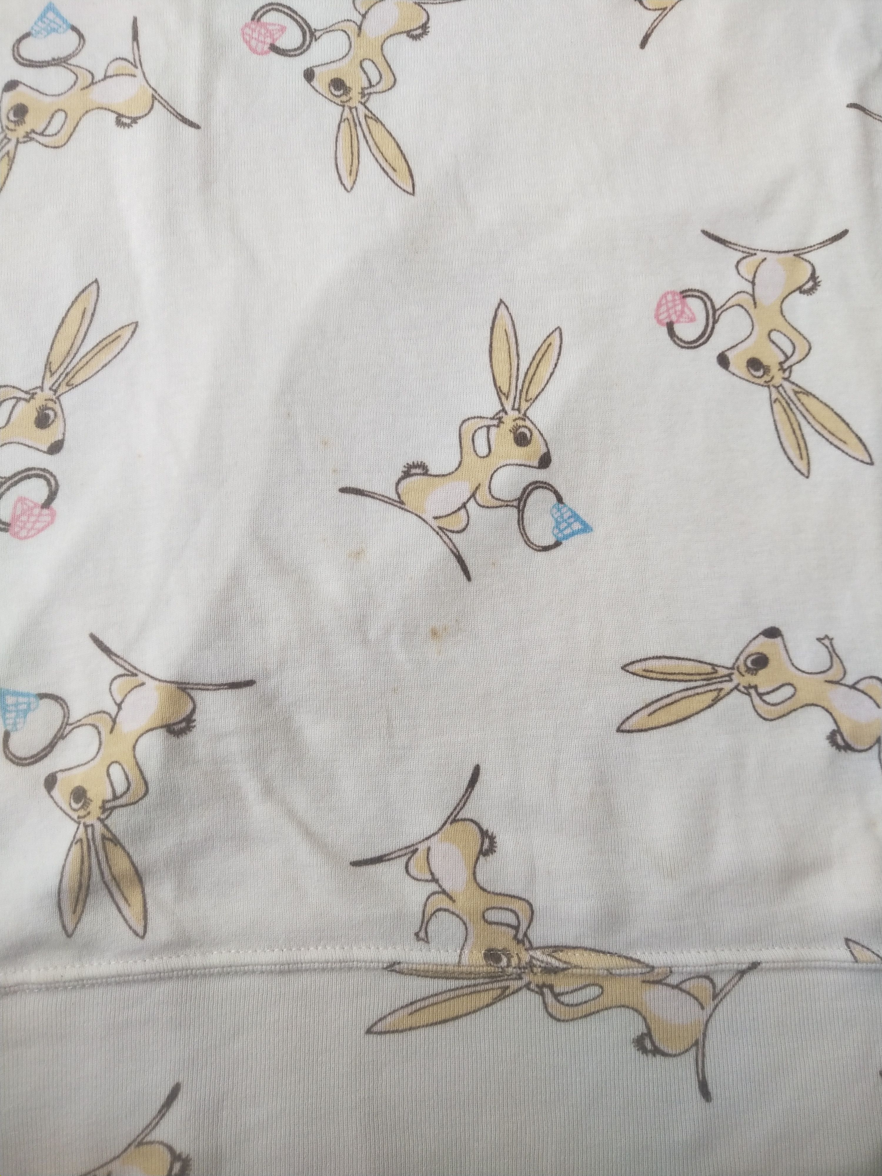 Tsumori Chisato Tsumori Chisato Issey Miyake Rabbit Print Long Sleeve Top Size M / US 6-8 / IT 42-44 - 3 Thumbnail