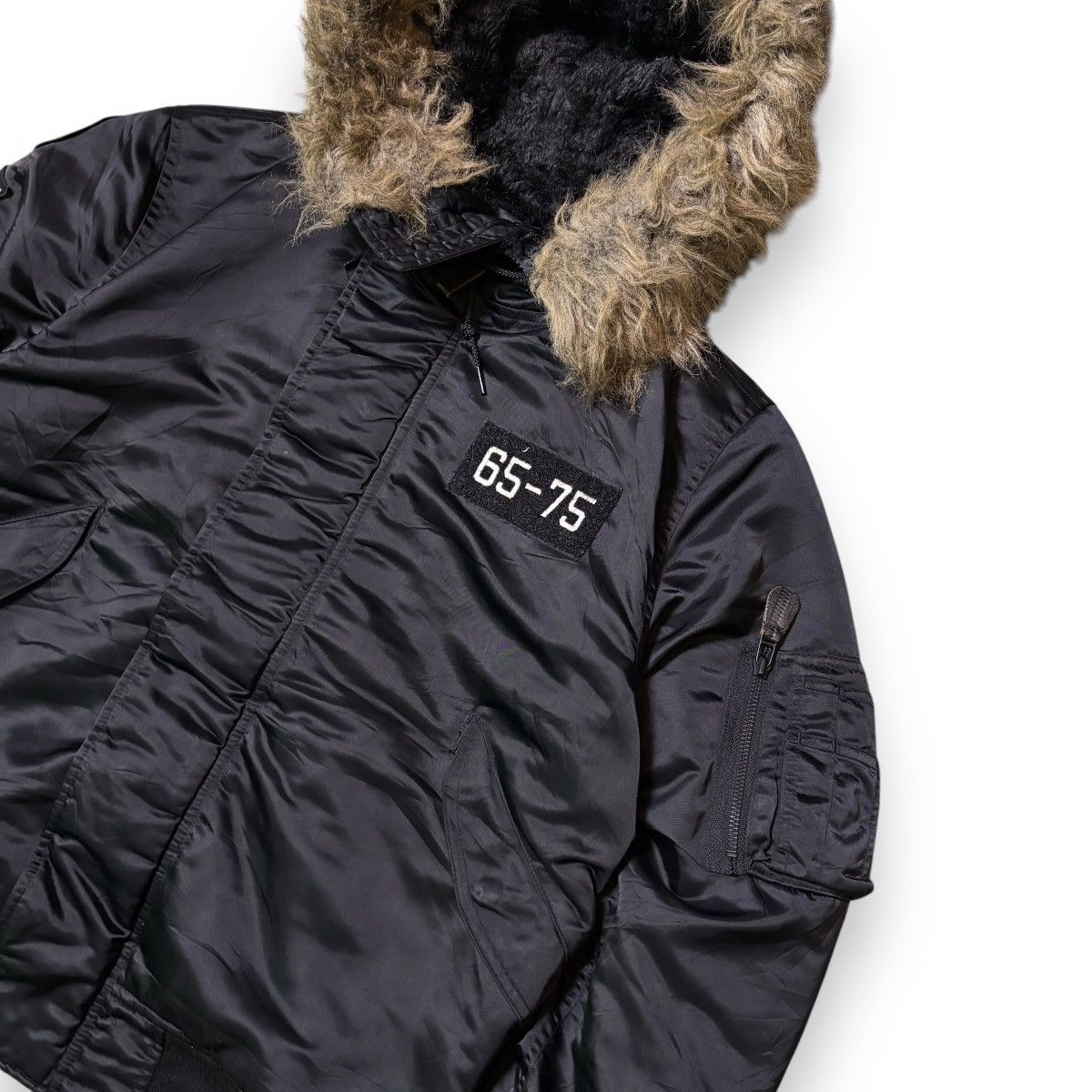 Hysteric Glamour × If Six Was Nine × Le Grande Bleu (L.G.B.) Hysteric Glamour Ifsixwasnine LGB Style fur jacket Y2K japan Size US M / EU 48-50 / 2 - 8 Thumbnail