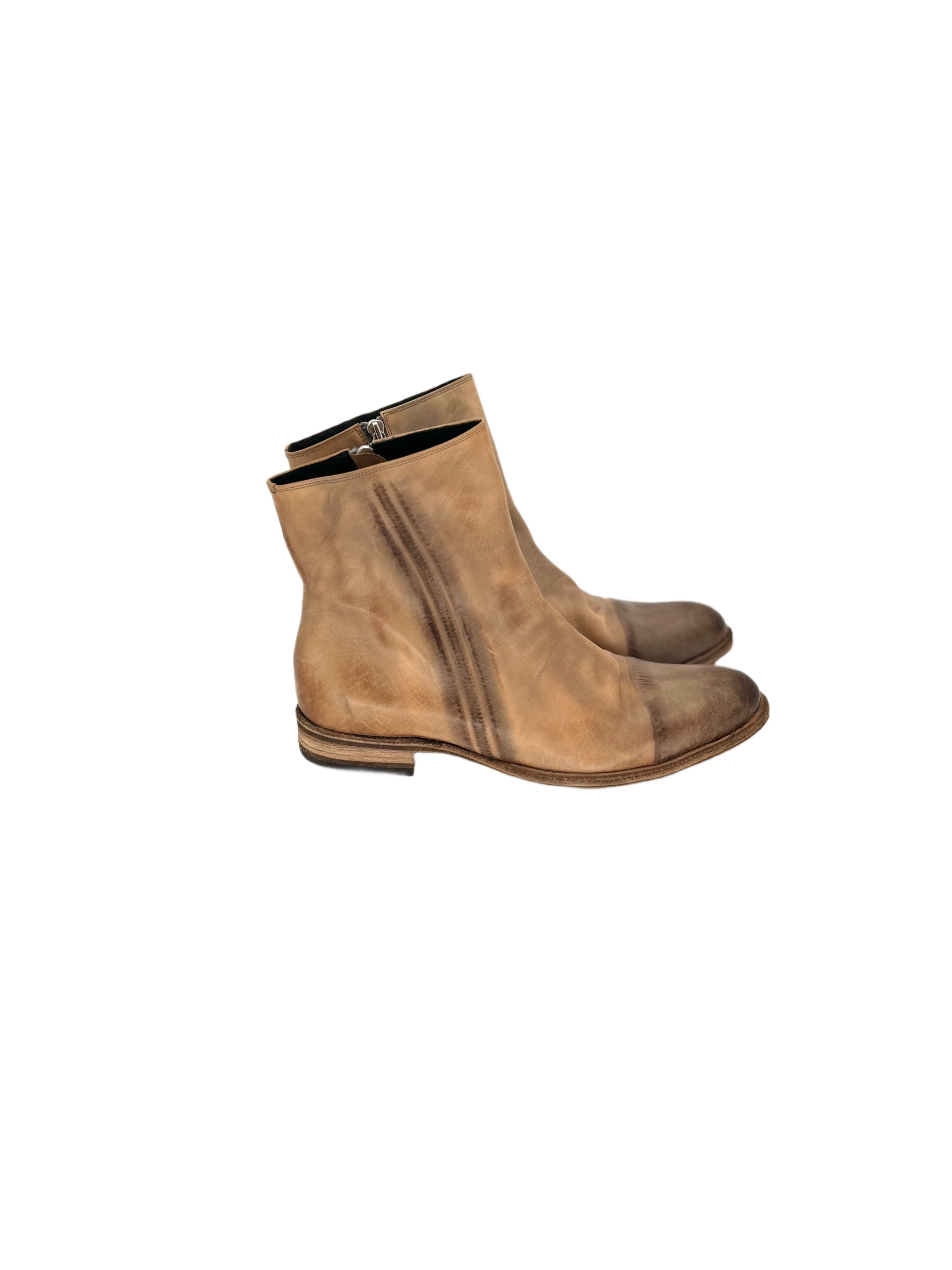 Maison MIHARA YASUHIRO Mihara Yasuhiro Natural Leather Chelsea Boot Size US 8 / EU 41 - 2 Thumbnail