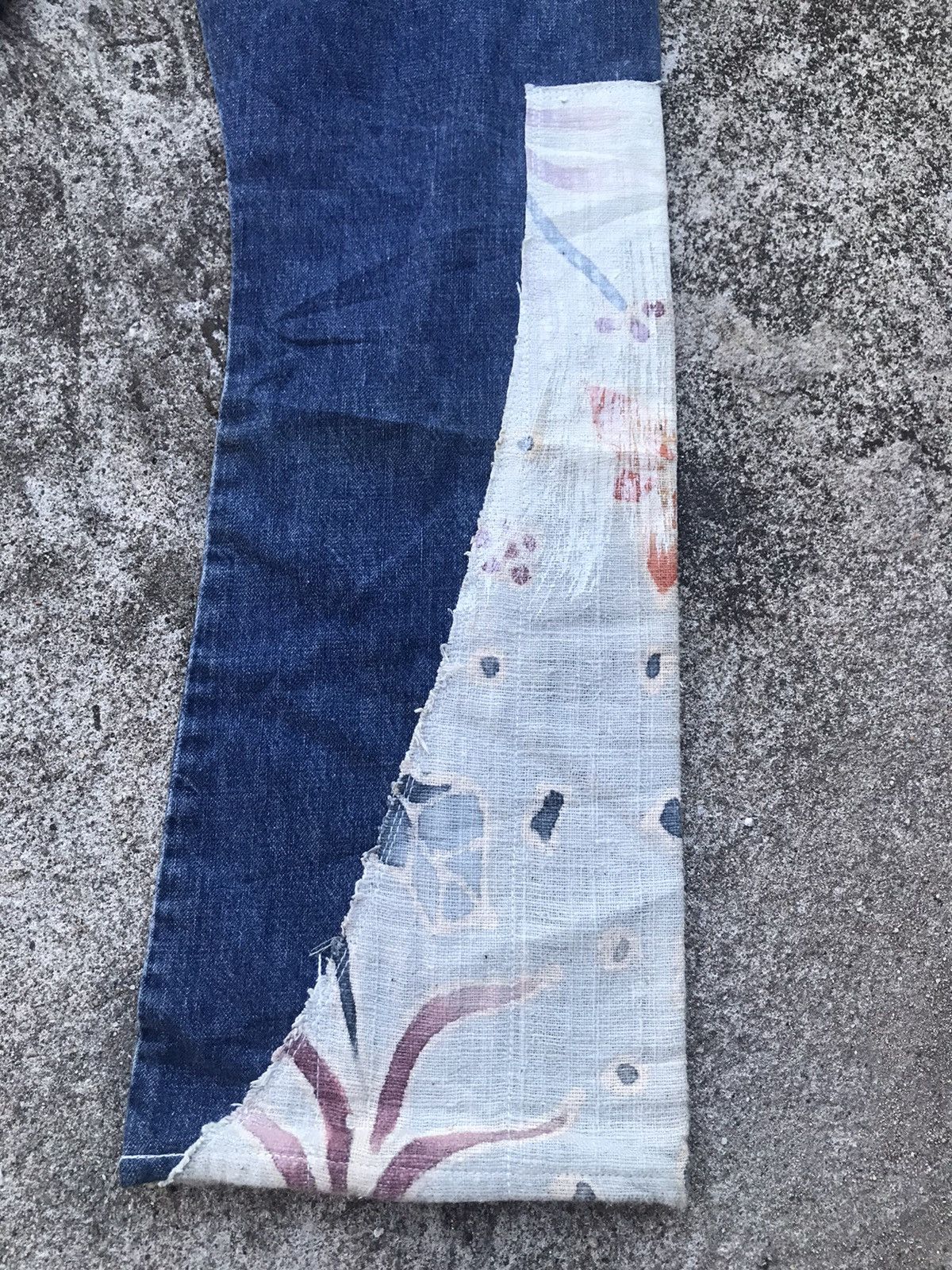 Japanese Brand Japanese Brand Indigo Ku Flare Jeans Size US 31 - 8 Thumbnail