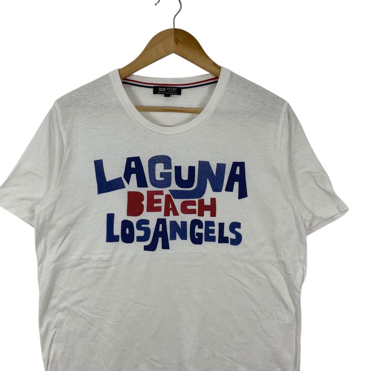 Beams Plus BEAMS PLUS HEART Laguna Beach Los Angeles Tee Shirt Top Size L / US 10 / IT 46 - 5 Thumbnail