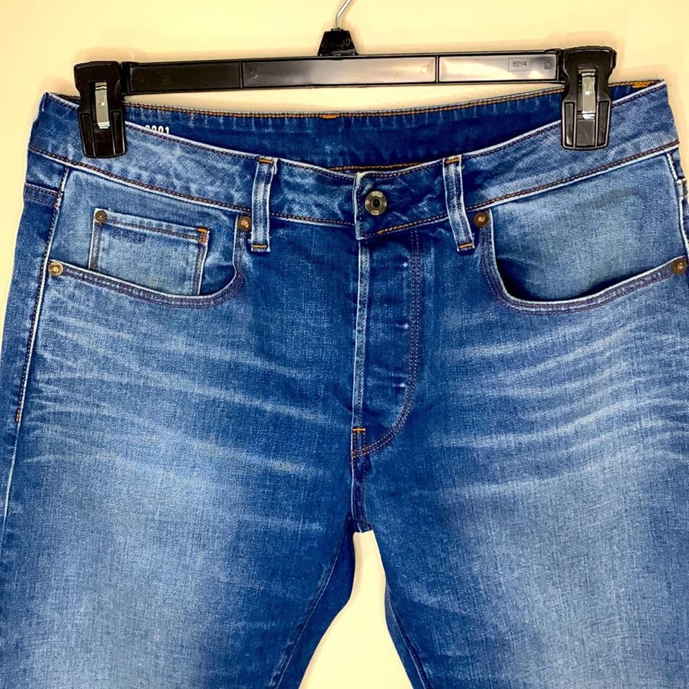 Designer G-Star RAW -Slim 3301 - 31W 30L - 99% cotton, 1% elastic Size US 31 - 3 Thumbnail