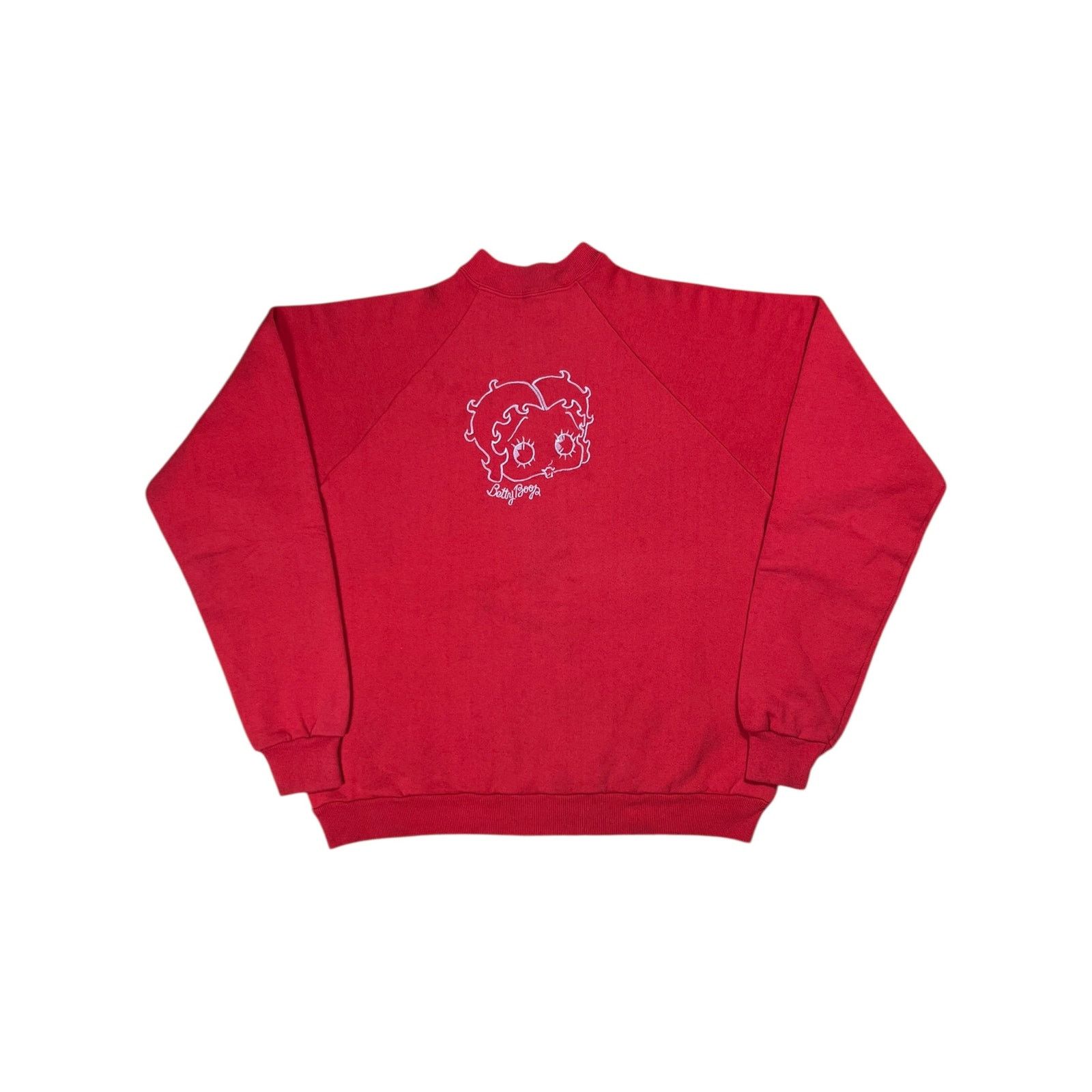 Hanes × Vintage Vintage 90s Hanes Betty Boop embroidered crewneck (L) Size US L / EU 52-54 / 3 - 1 Thumbnail