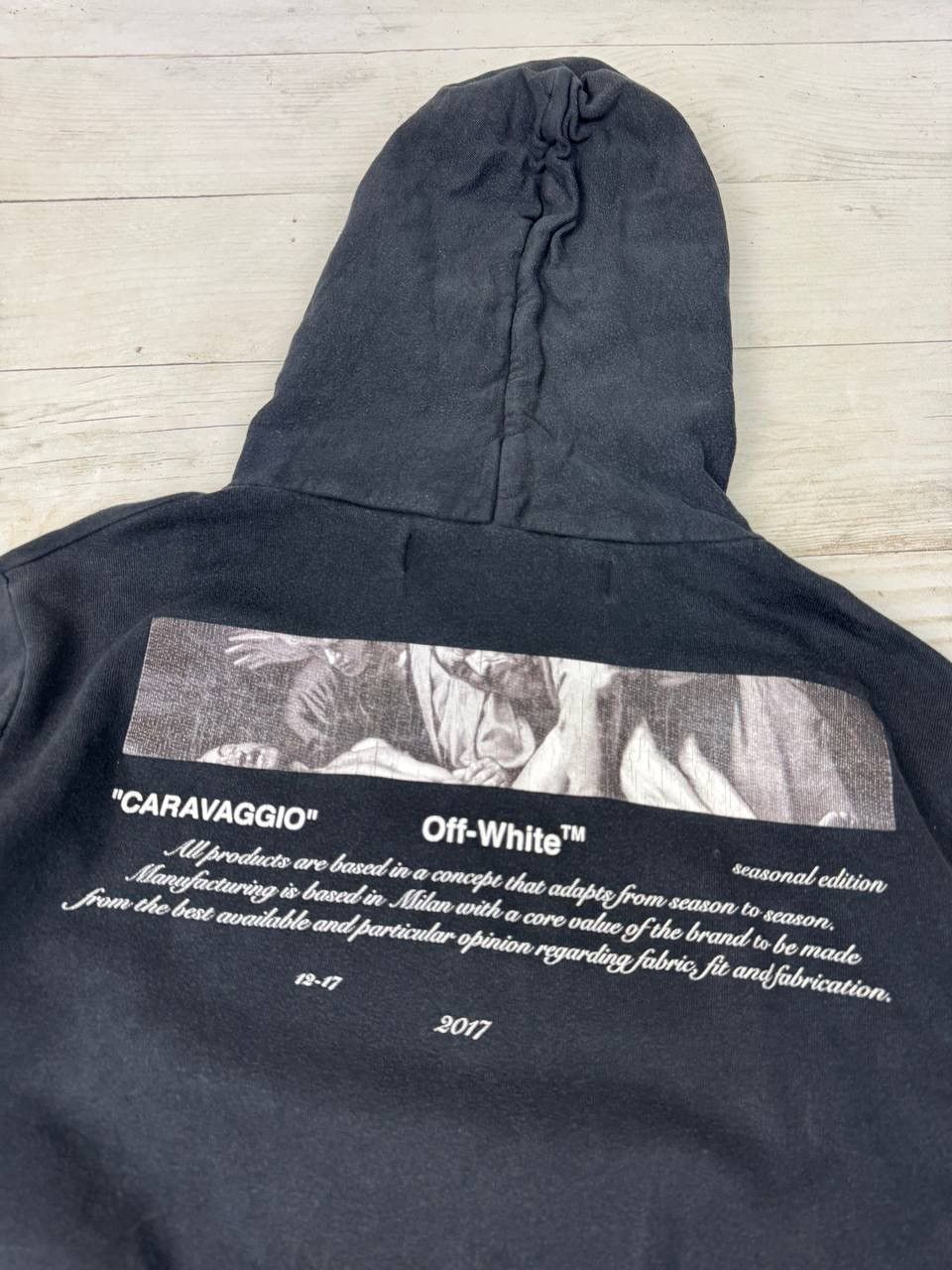 Off-White Off White 02 Caravaggio Hoodie Size US M / EU 48-50 / 2 - 22 Thumbnail