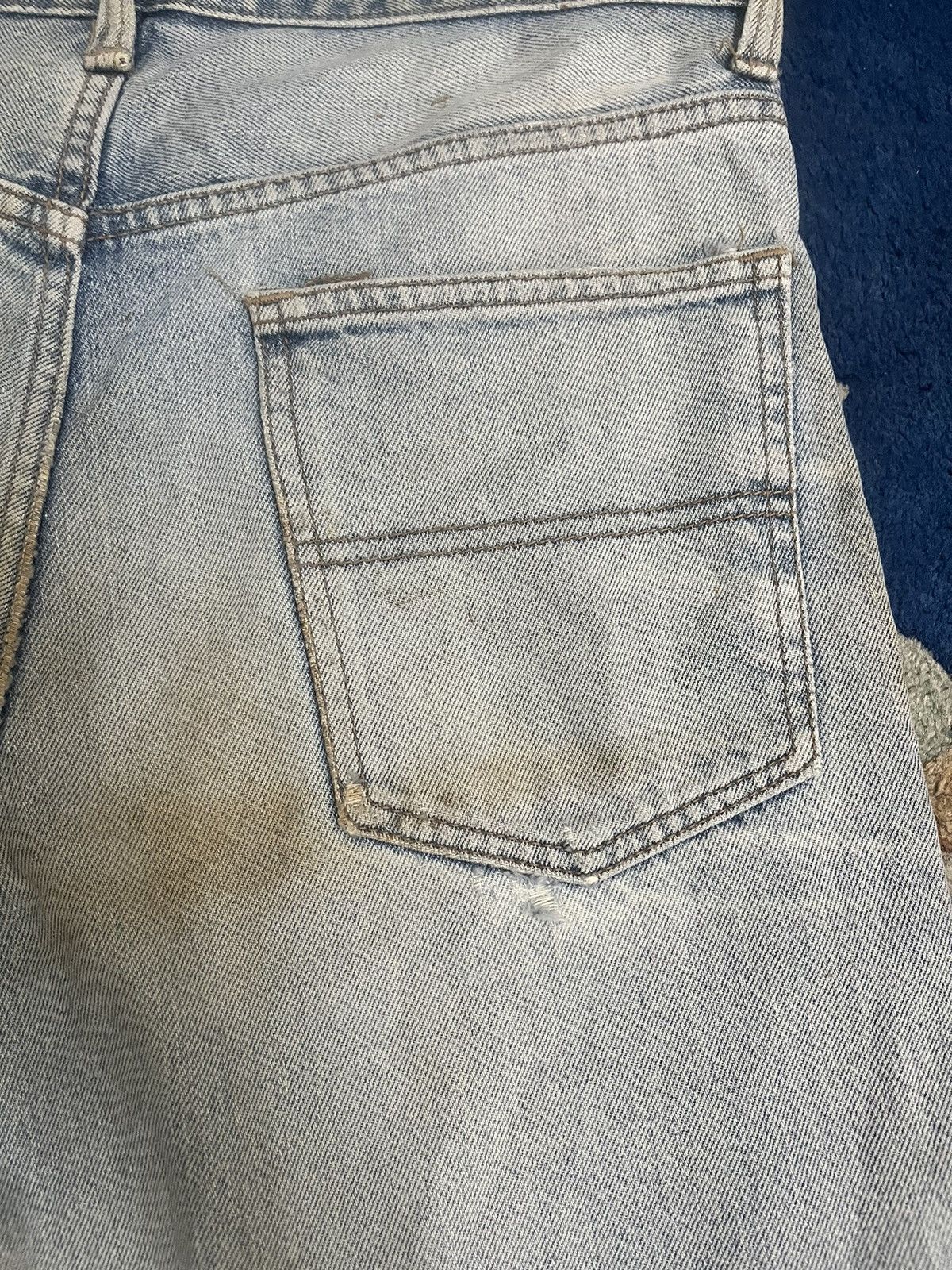 Hysteric Glamour Japanese Brand Distressed Denim Size US 31 - 7 Thumbnail