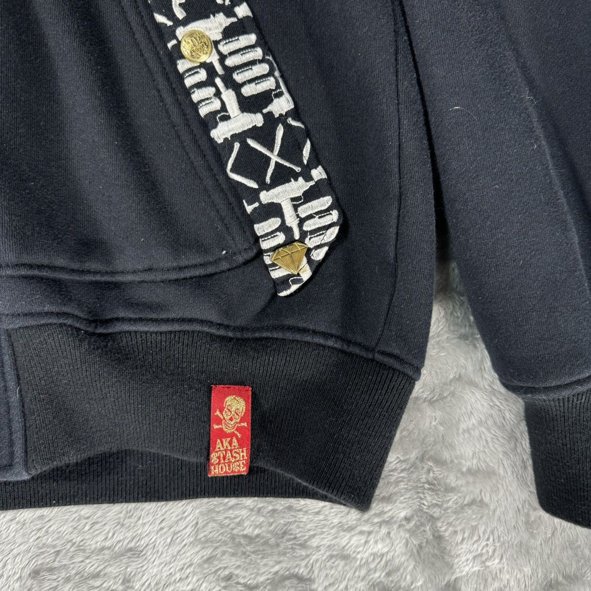 Designer × Vintage Vtg Stash House Hoodie Jacket Size US L / EU 52-54 / 3 - 4 Thumbnail