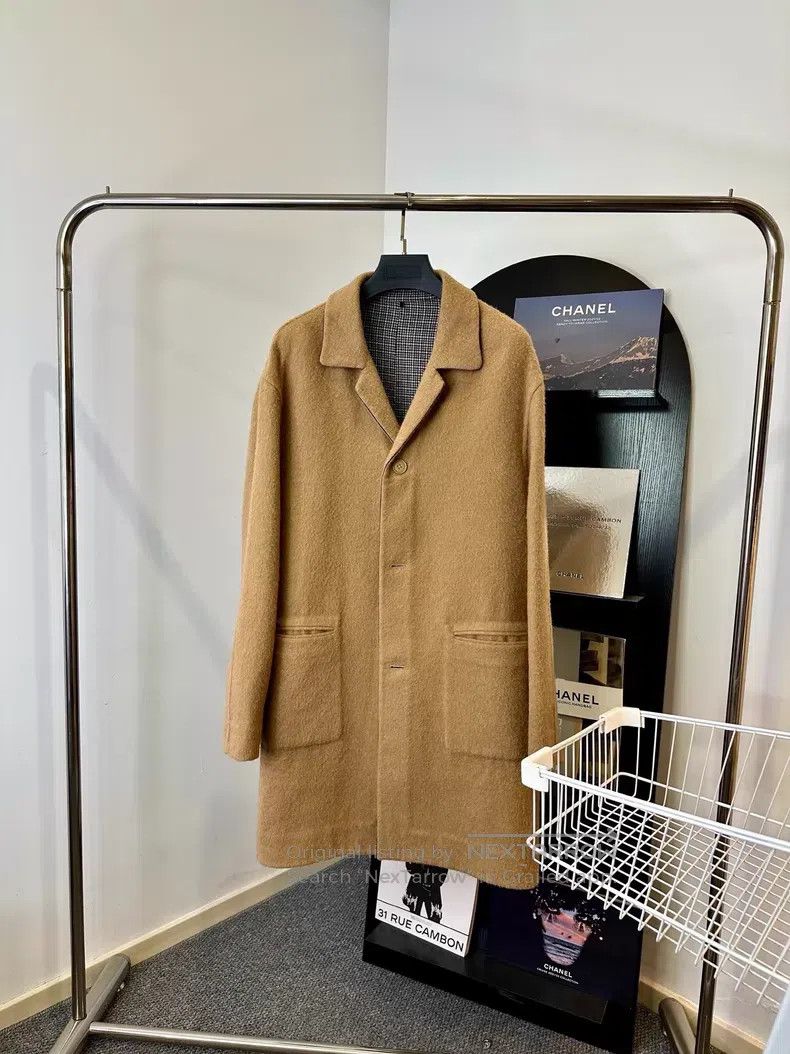 Fendi Fendi Men's Double-Sided Wearable Wool Coat Size US M / EU 48-50 / 2 - 1 Thumbnail
