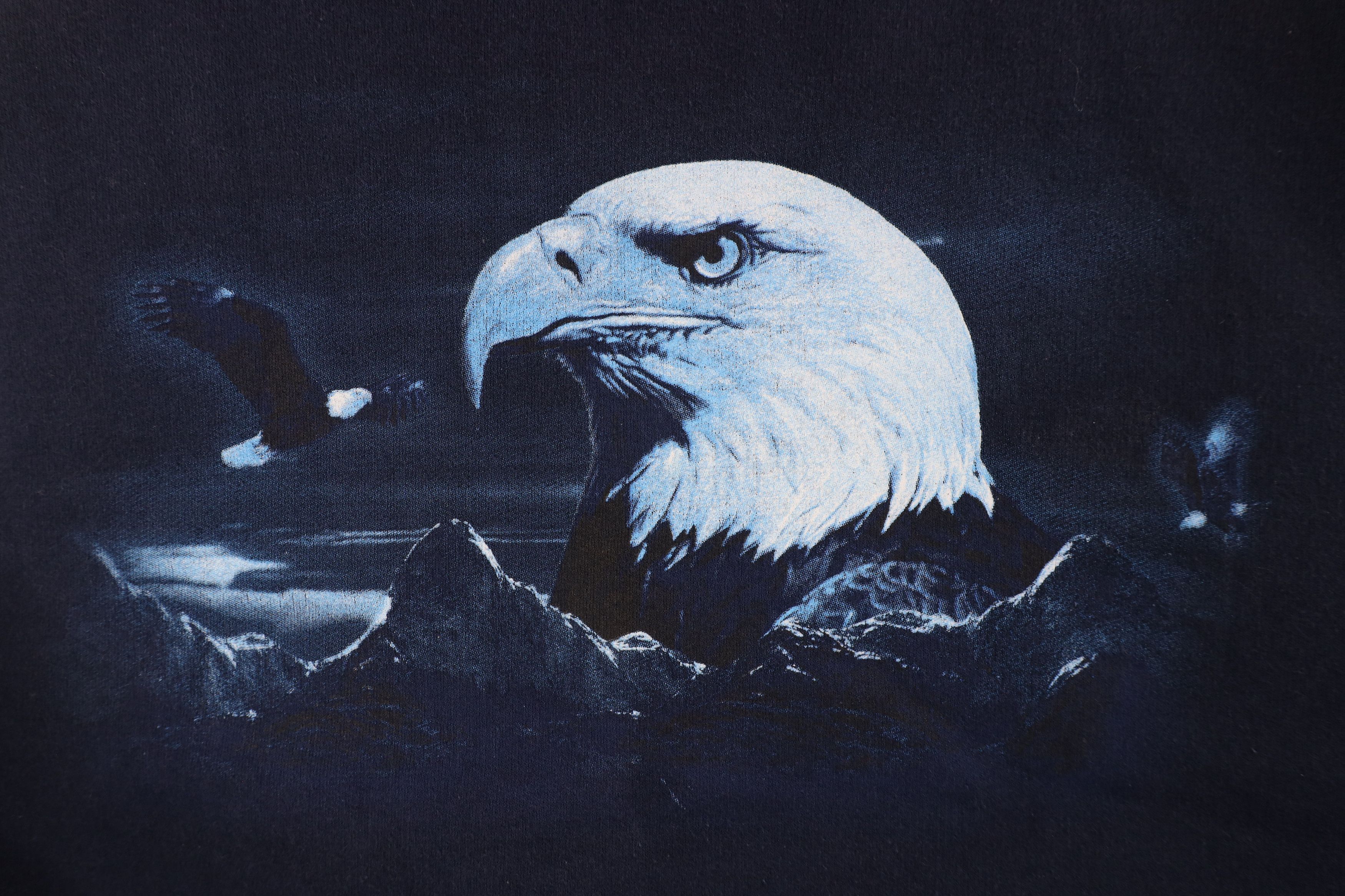 Vintage Vintage 90s Streetwear Eagle Mountains Crewneck Sweatshirt Size US XL / EU 56 / 4 - 4 Thumbnail