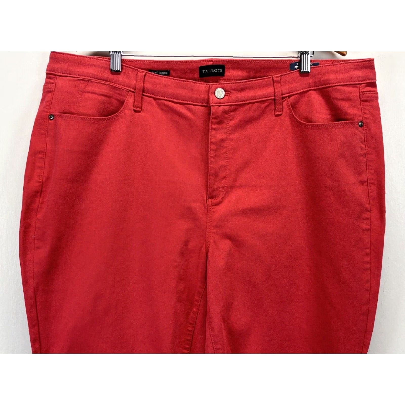 Talbots VINTAGE? Wait not vintage. Talbots Jegging Jeans - Plus Size 22W - Salmon Pink Stretch Denim Women Jeans Women 22W Pink Jegging Talbots Women Jeans Size 40" / US 18 - 2 Thumbnail