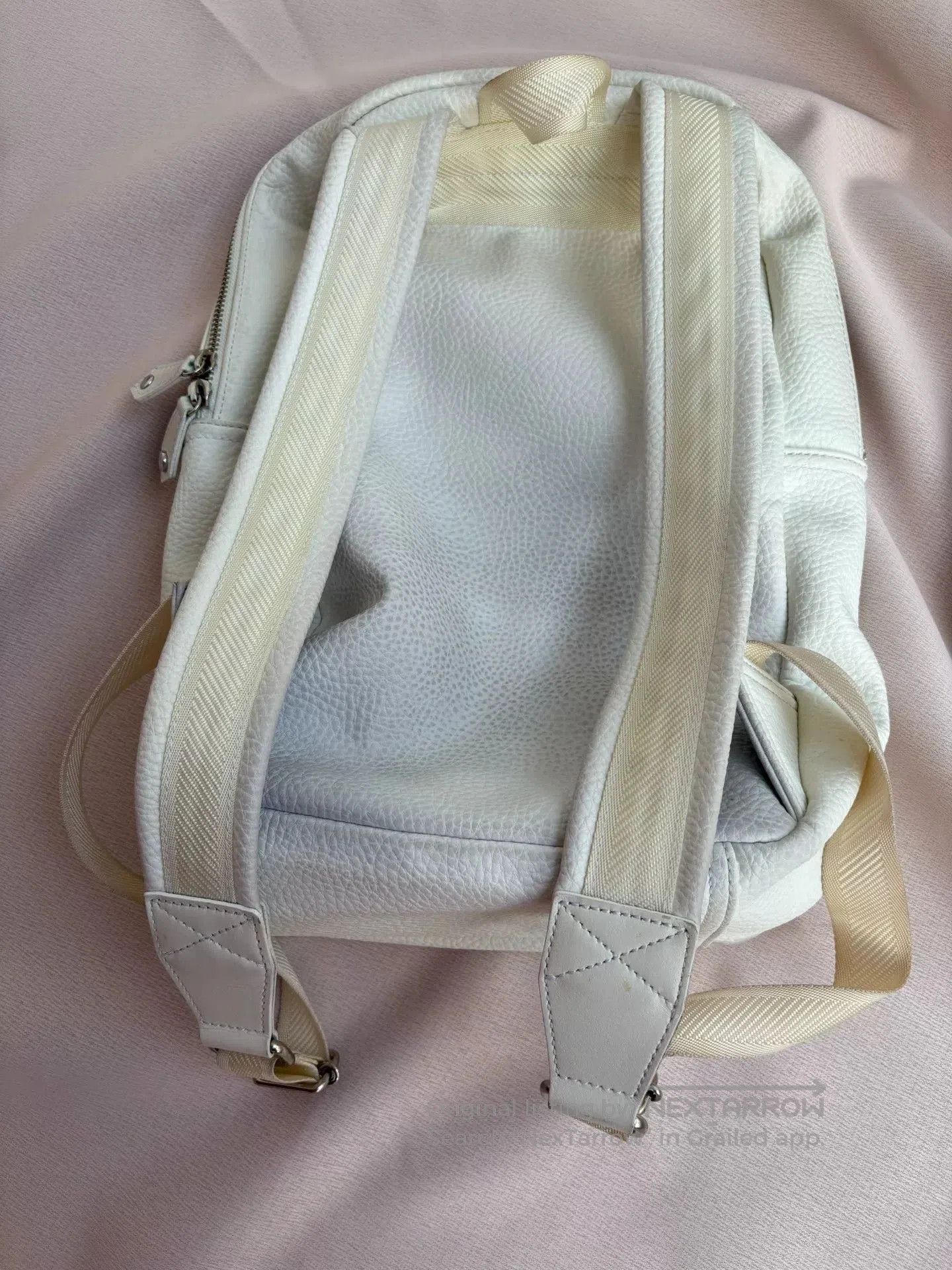 Vivienne Westwood Vivienne Westwood White Saturn Backpack. Size ONE SIZE - 3 Thumbnail