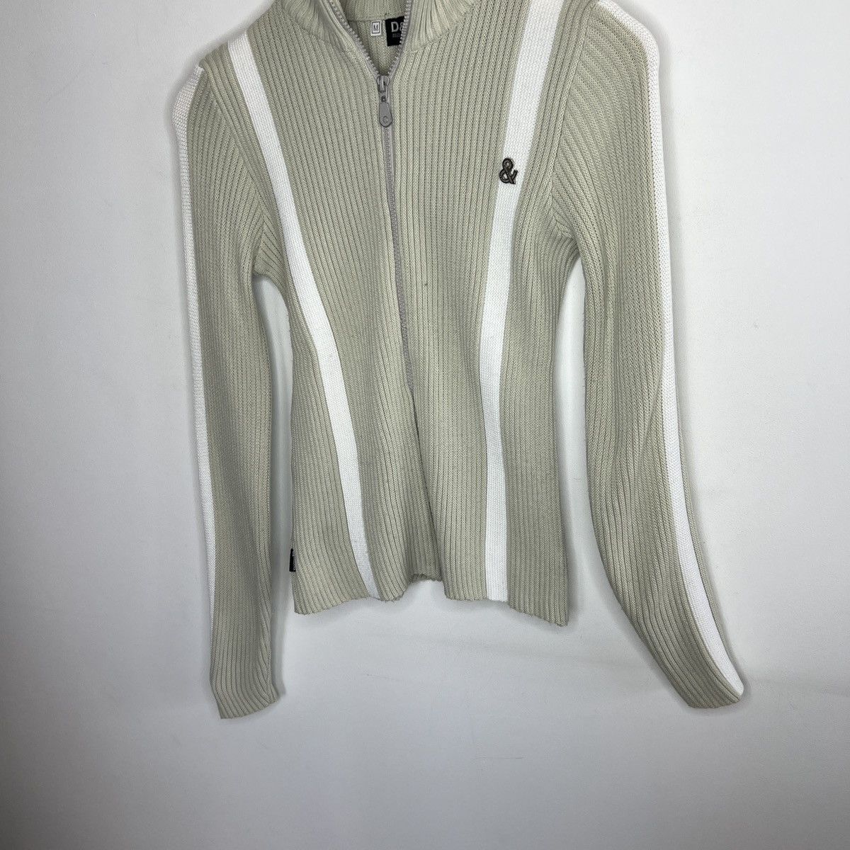 Dolce & Gabbana Avant Garde Dolce & Gabbana Ribbed Sweater Big logo D&G Size S / US 4 / IT 40 - 2 Thumbnail