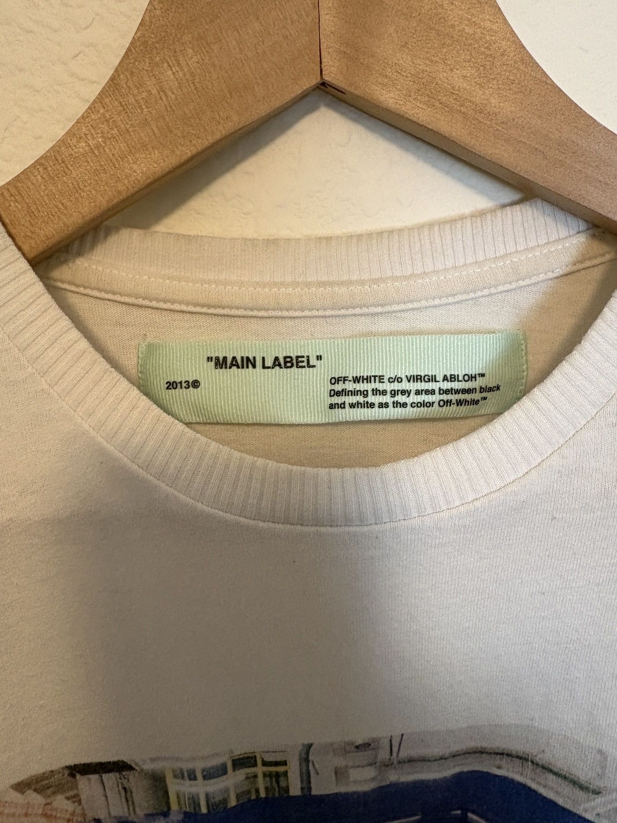 Off white longs sleeve