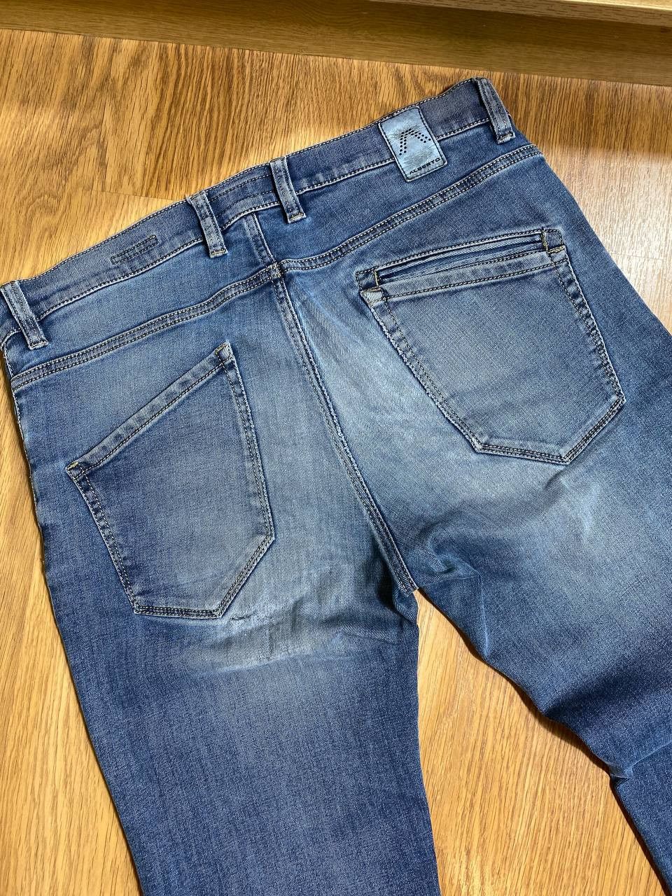 Alberto Vintage 90s Alberto Gang Baggy Jeans Size US 35 - 16 Thumbnail