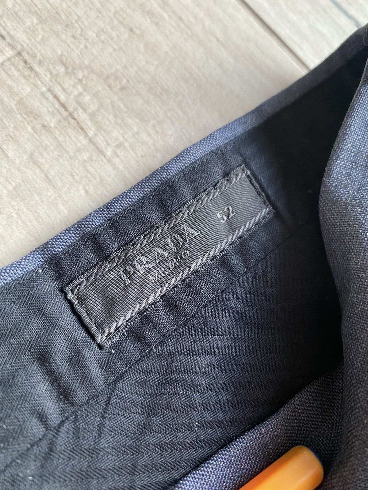 Prada SS11 Prada Dark Navy Mohair Casual Pants Size US 36 / EU 52 - 12 Thumbnail