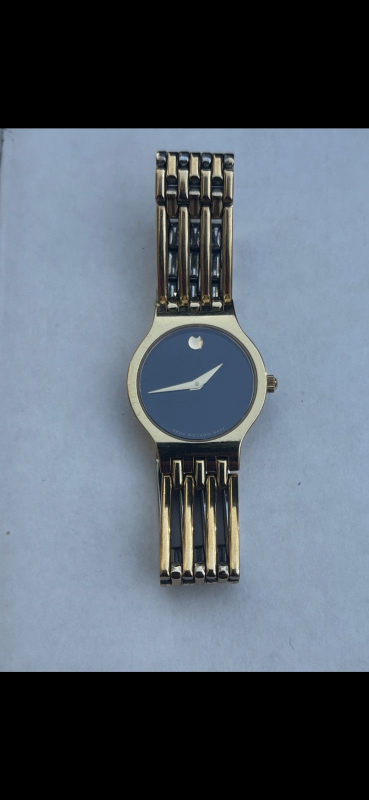 Movado Movado Esperanza 88 A1 1821 Gold Tone Women’s Watch! Size ONE SIZE - 3 Thumbnail