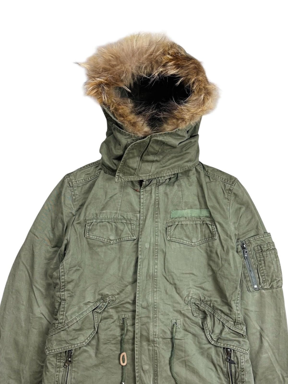 JACKROSE 2000s Luv Maison Jackrose - Fur Hoodie Apocalypse Jacket Size US M / EU 48-50 / 2 - 6 Thumbnail