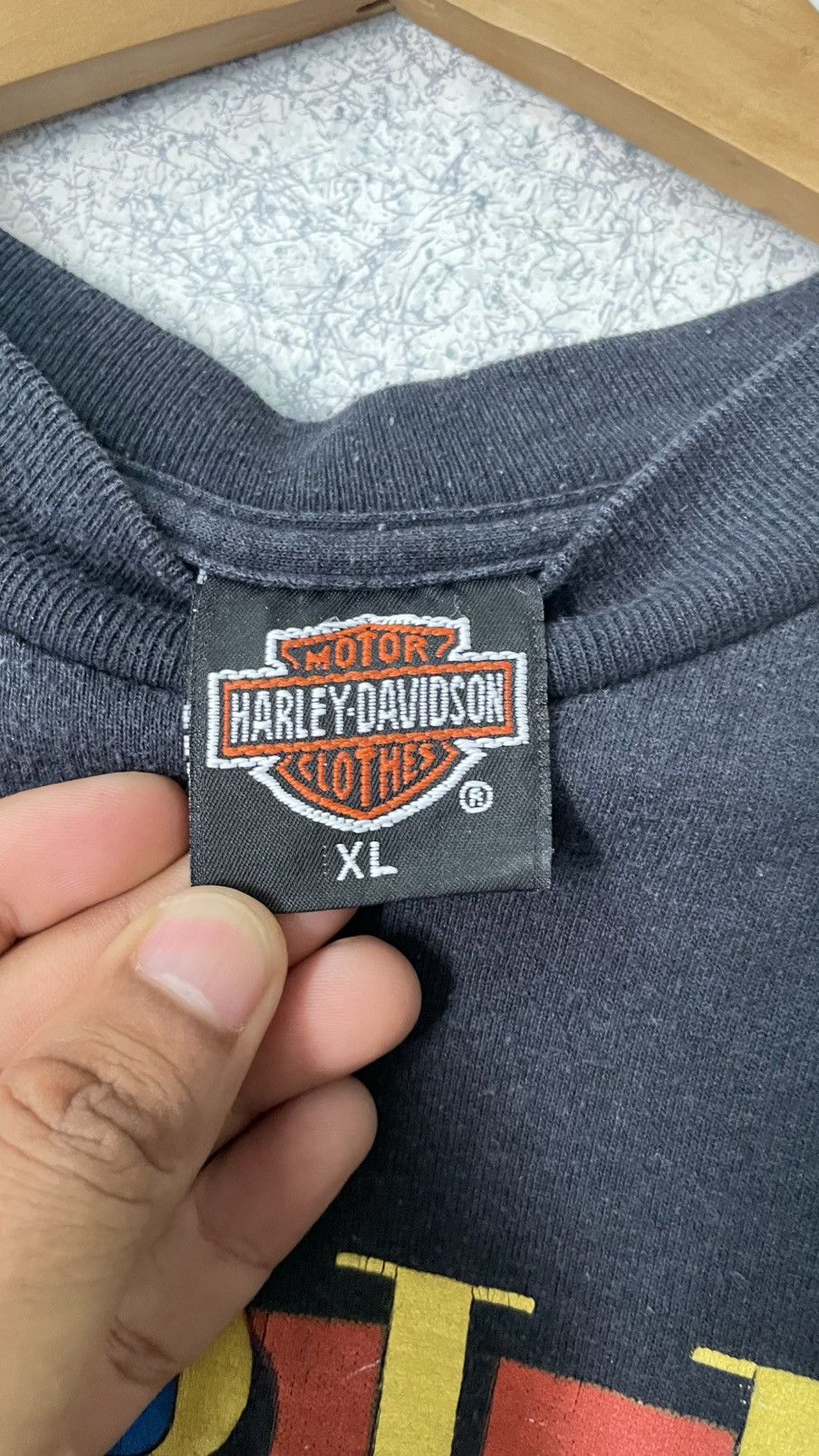 Harley Davidson VINTAGE 3D EMBLEM HARLEY DAVIDSON 1991 Size US XL / EU 56 / 4 - 6 Thumbnail