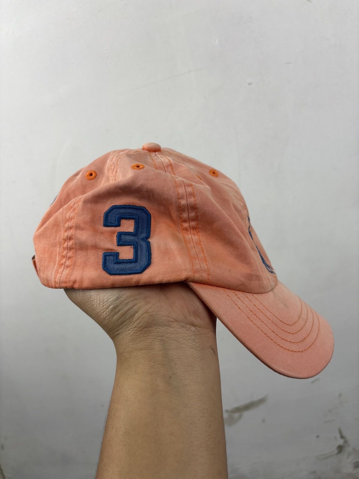 Ralph Lauren Vintage Polo Ralph Lauren Hat Baseball Cap Faded Orange Size ONE SIZE - 5 Thumbnail