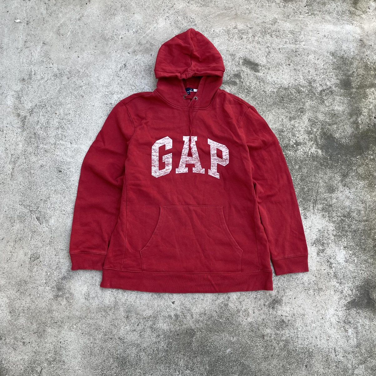 Gap Vintage Y2K GAP HOODED BIG LOGO AUTUMN CASUAL HYPE 90S Size US XL / EU 56 / 4 - 1 Thumbnail