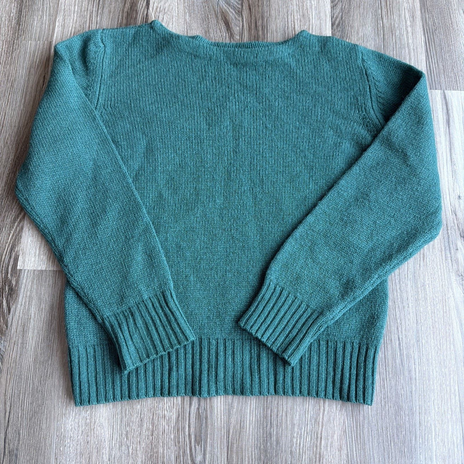 & Other Stories Vintage Silver Unicorn Sweater Women L Knit Boat Neck Wool Size L / US 10 / IT 46 - 1 Thumbnail