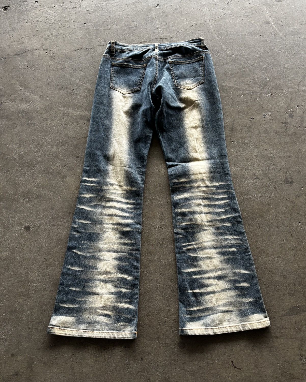 Japanese Brand Japanese Mud Washed Denim Pants Size US 29 - 5 Thumbnail