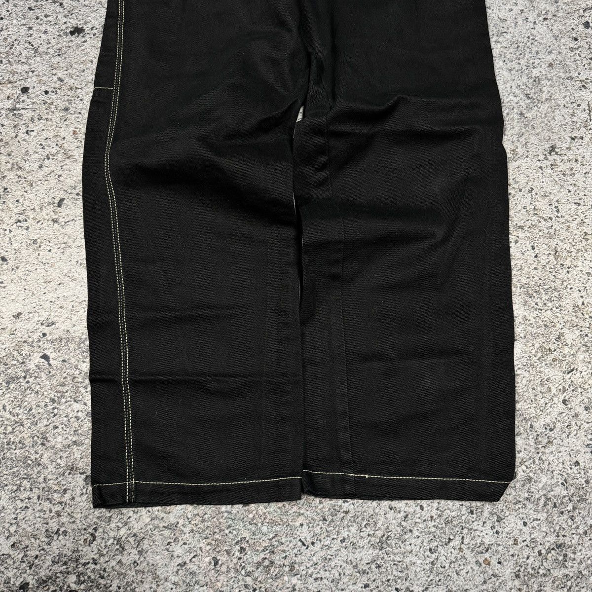 Vintage Y2K Jordin Black Wide Baggy Skater Jeans ERD Grunge Jnco Size US 35 - 10 Thumbnail