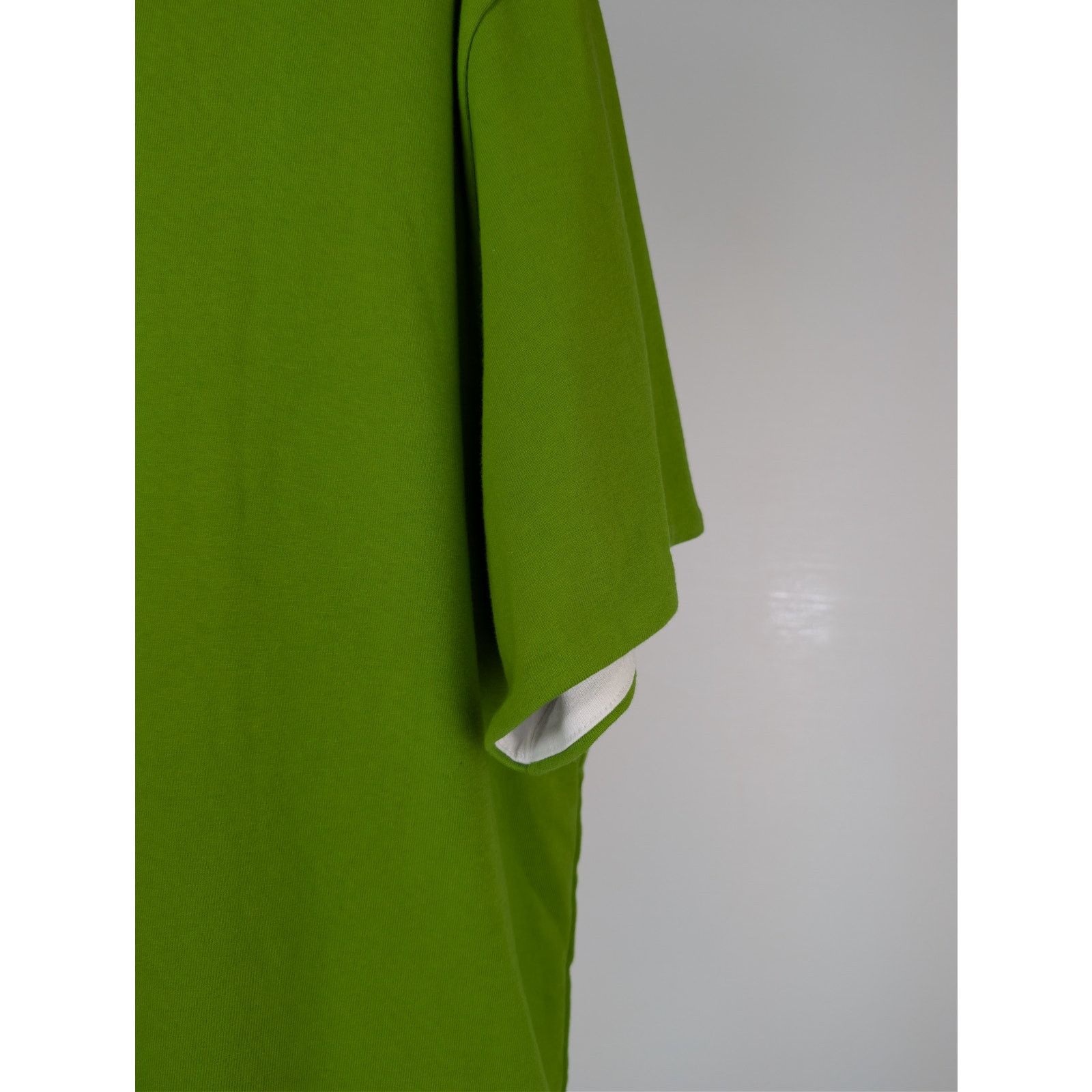 Bottega Veneta o1rshd1 T-Shirt Double Layer Sunrise in Green Size US XXL / EU 58 / 5 - 5 Thumbnail