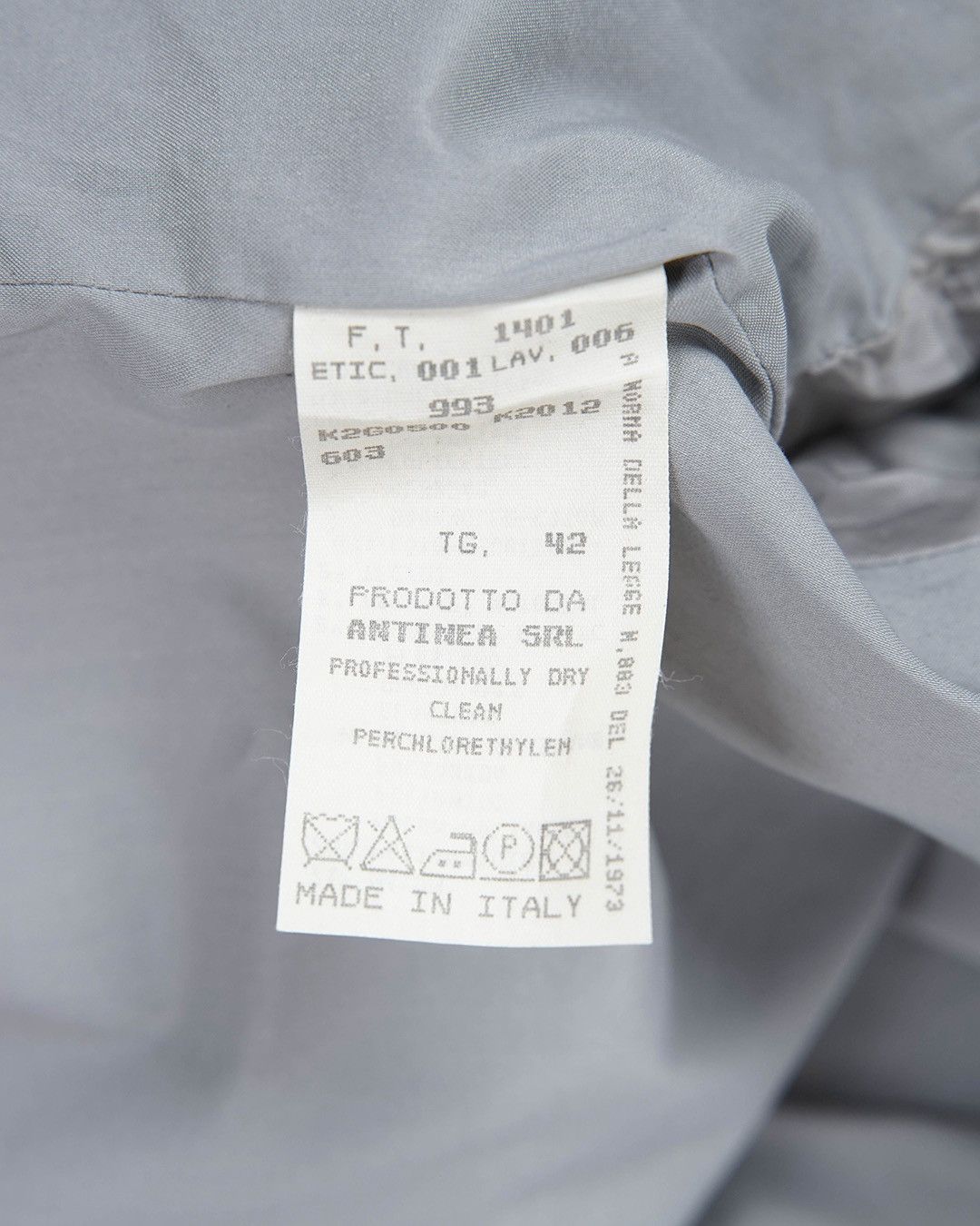 Emporio Armani Emporio Armani F/W1999 Light Grey Jacket Size M / US 6-8 / IT 42-44 - 8 Thumbnail