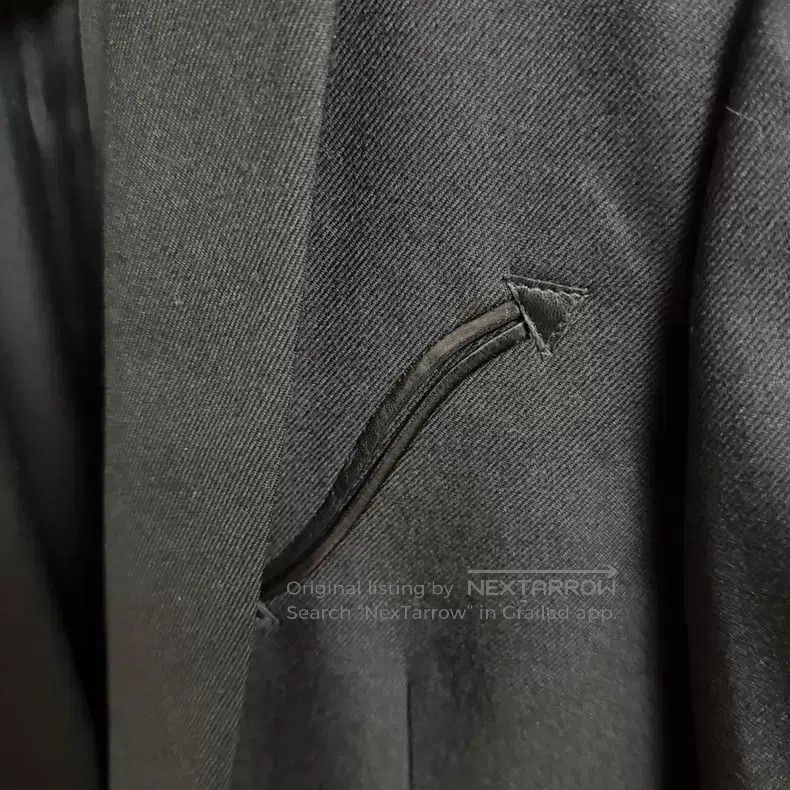 Saint Laurent Paris Saint Laurent Paris Cape Collar Patchwork Wool Blazer i Size US S / EU 44-46 / 1 - 2 Thumbnail