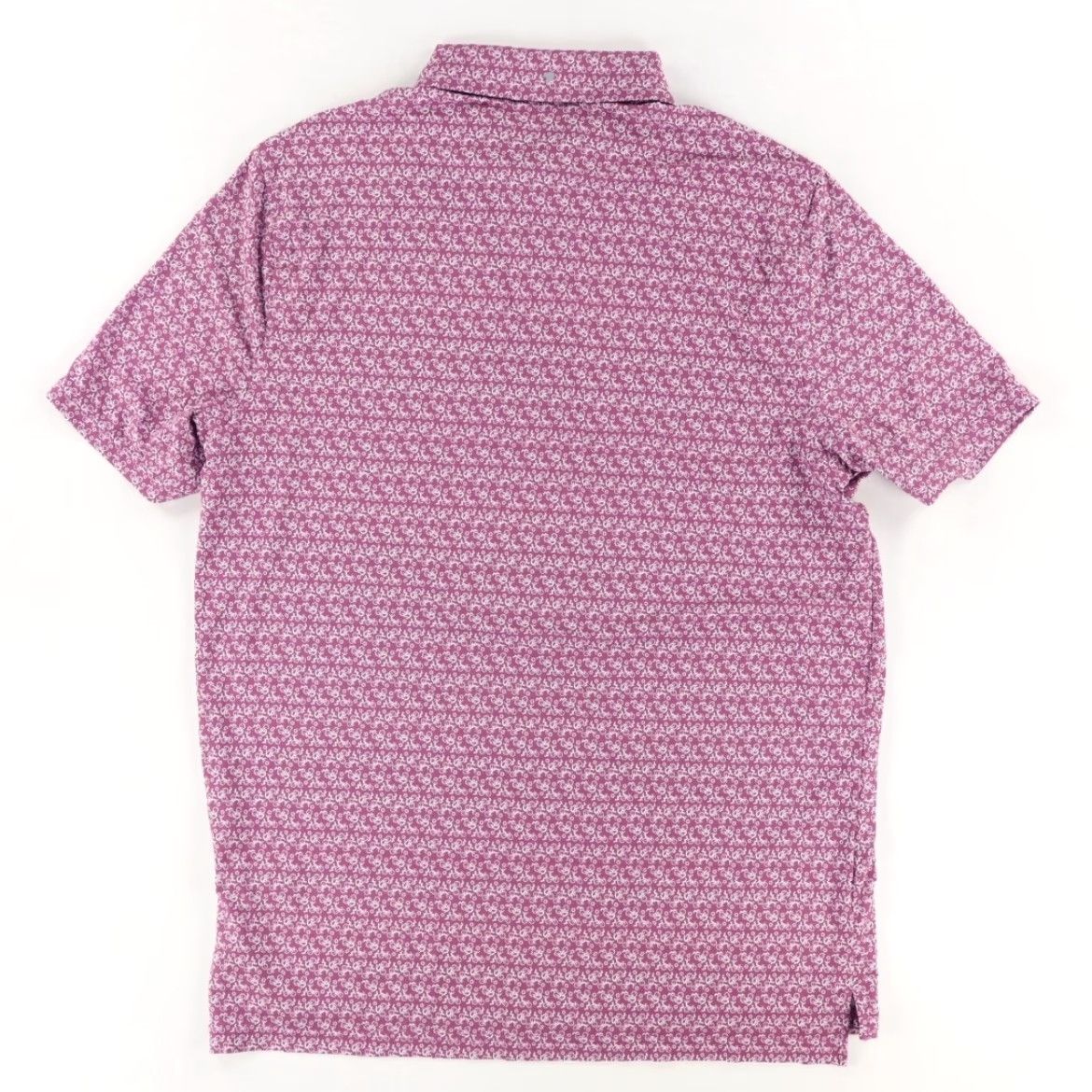 Vintage 1764 Cycling Golf High Stretch All Over Print Polo Shirt Purple Men's L Size US L / EU 52-54 / 3 - 4 Thumbnail