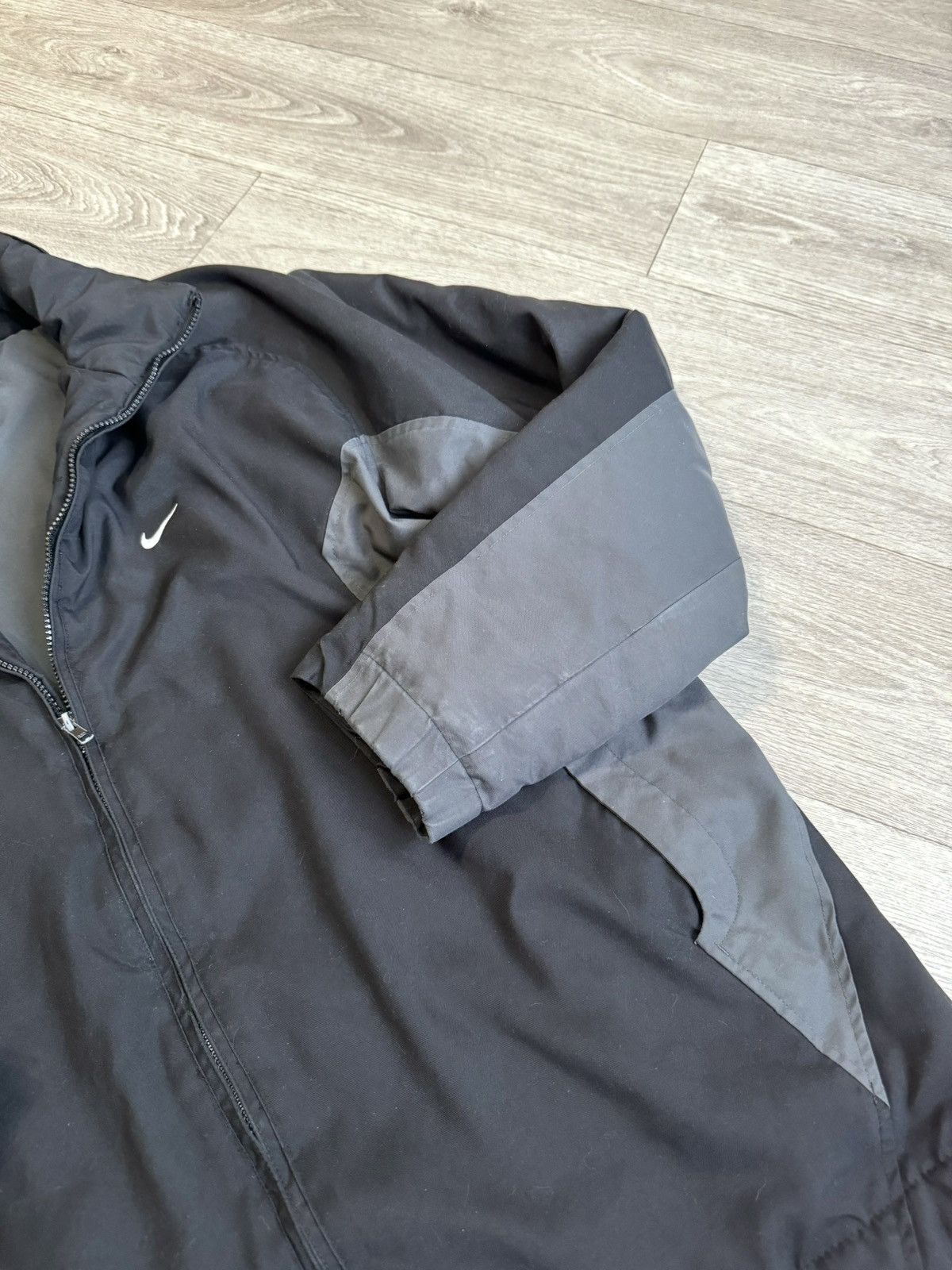 Nike 🔷Vintage Nike Big logo Y2K Winter Jacket 2000s🔷 Size US XL / EU 56 / 4 - 4 Thumbnail