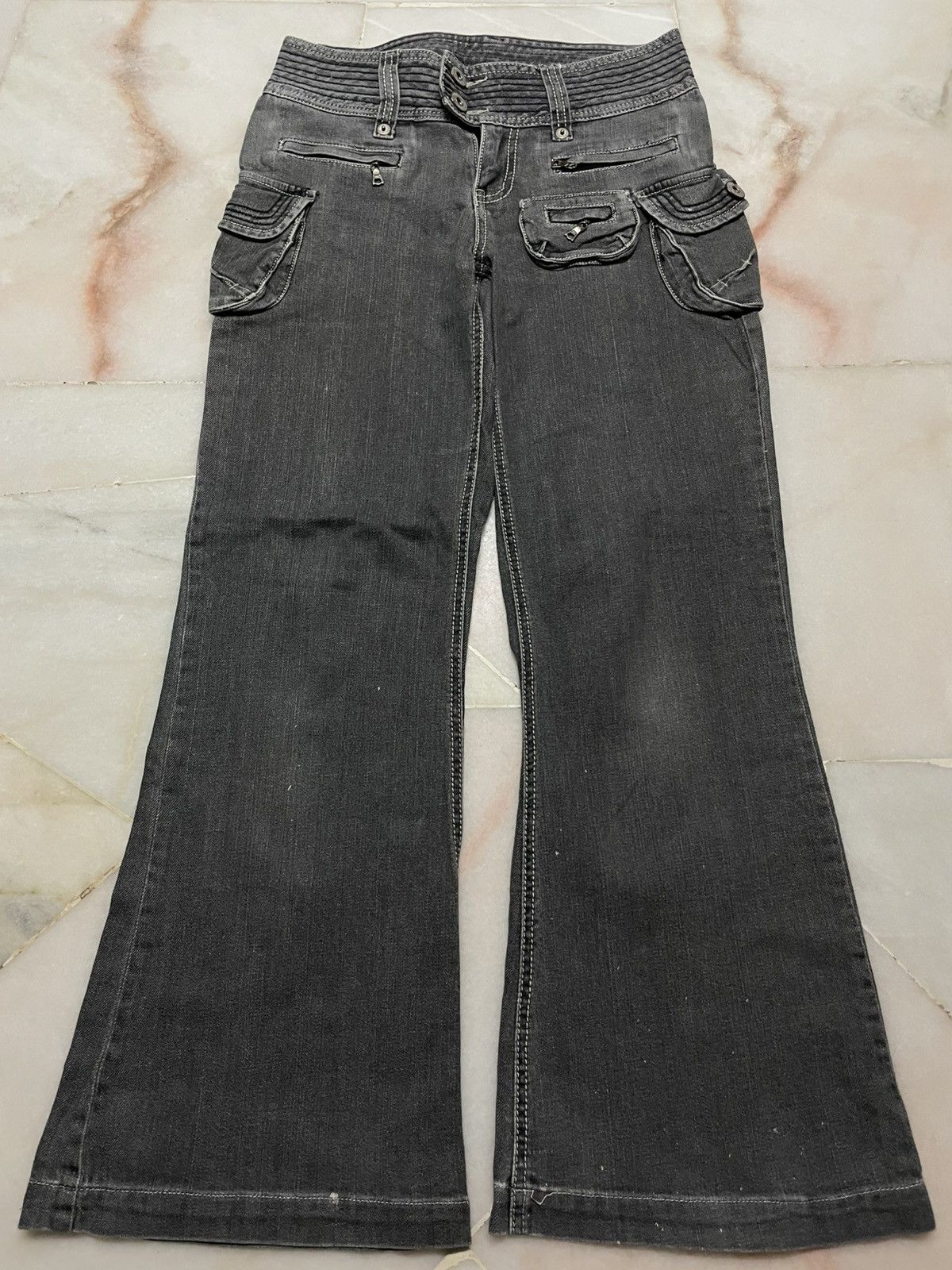 Seditionaries 💥Bell Bottom💥Undercoverlism Style Bootcut Sick Pocket Style Size 29" - 2 Thumbnail