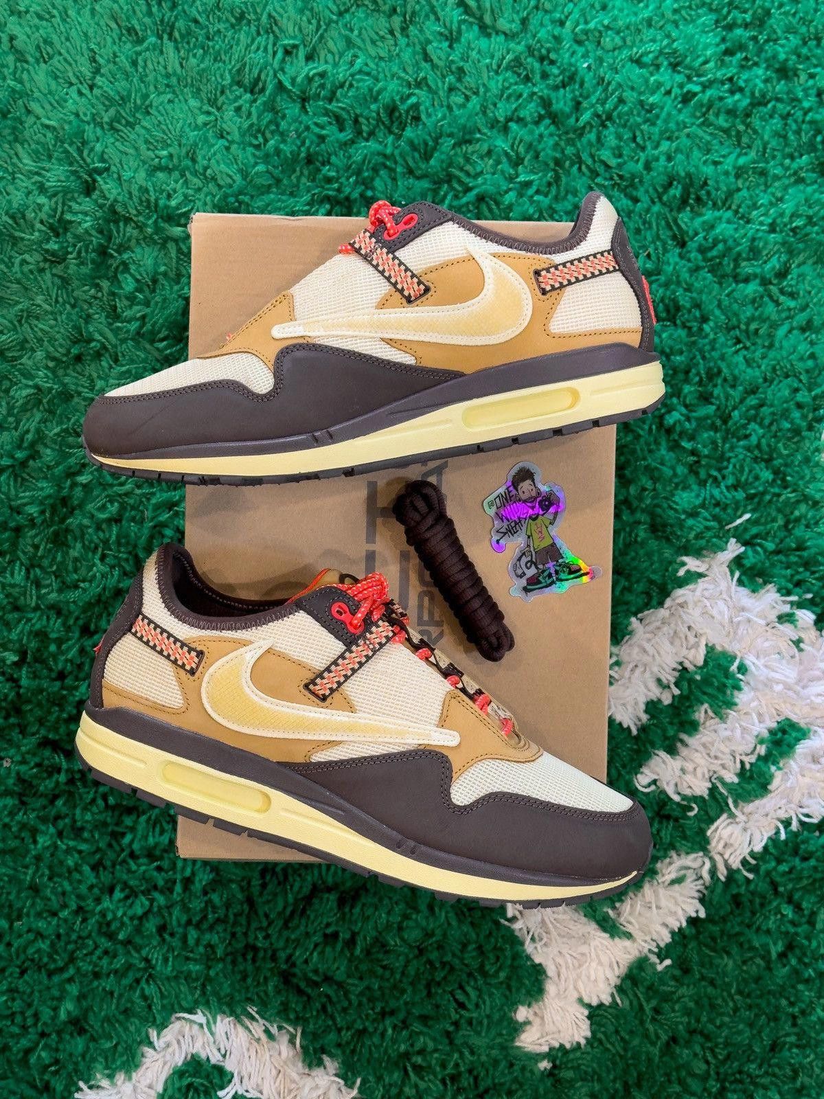 Nike Travis Scott x Nike Air Max 1 Baroque Brown Grailed