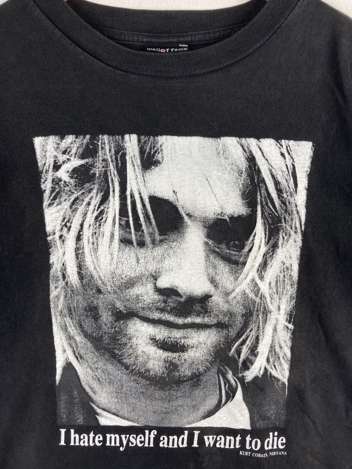 Nirvana Vintage y2k 2000 Nirvana Kurt Cobain Quotes Grunge T-Shirt Size US M / EU 48-50 / 2 - 5 Thumbnail