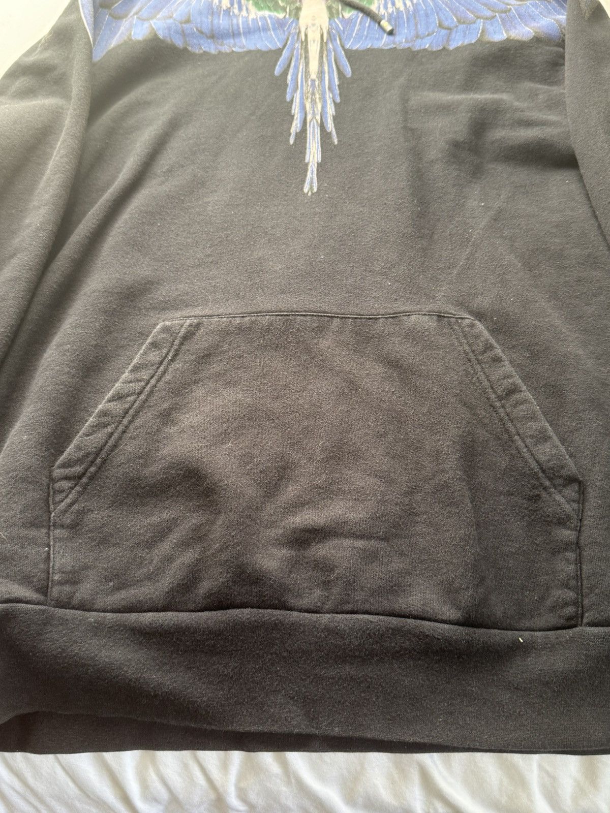 Marcelo Burlon Wings Hoodie Blue and Purple and Green Size US M / EU 48-50 / 2 - 4 Thumbnail
