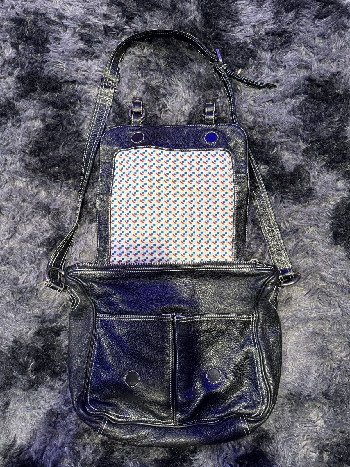 Marc by Marc Jacobs Marc by Marc Jacobs Black Leather Crossbody Bag Size ONE SIZE - 3 Thumbnail