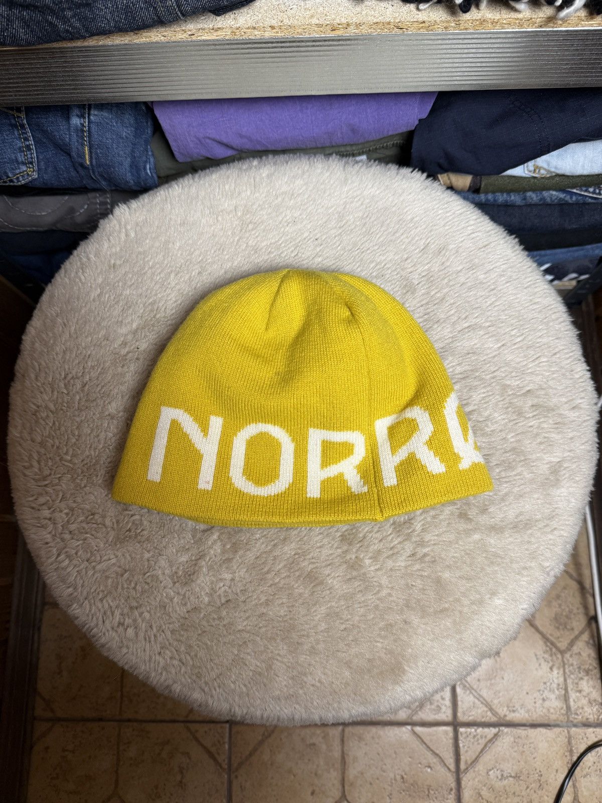 Norrona Norrona Norrøna Logo Beanie wool Size ONE SIZE - 2 Thumbnail